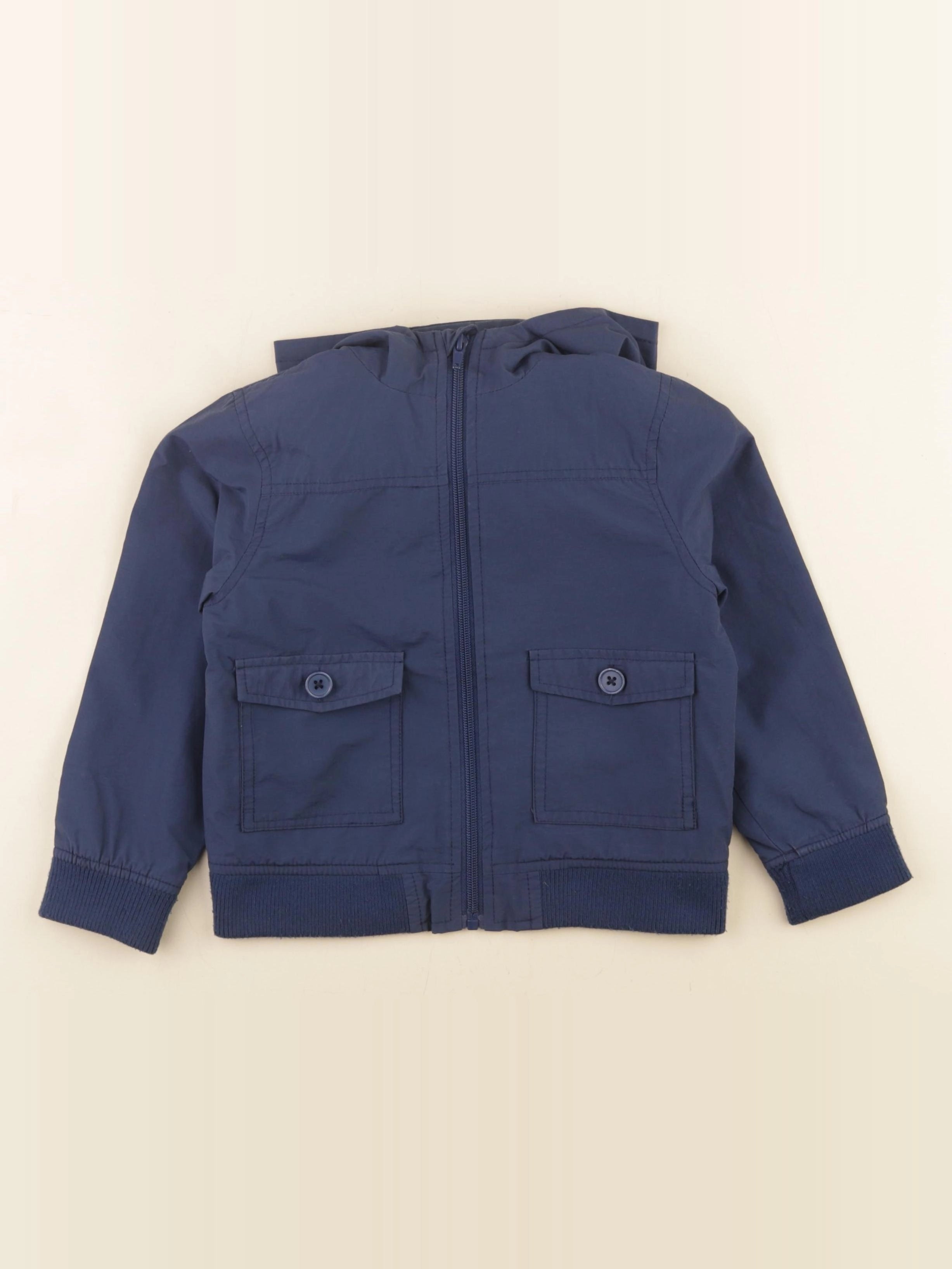 Monoprix - veste bleu - 4 ans