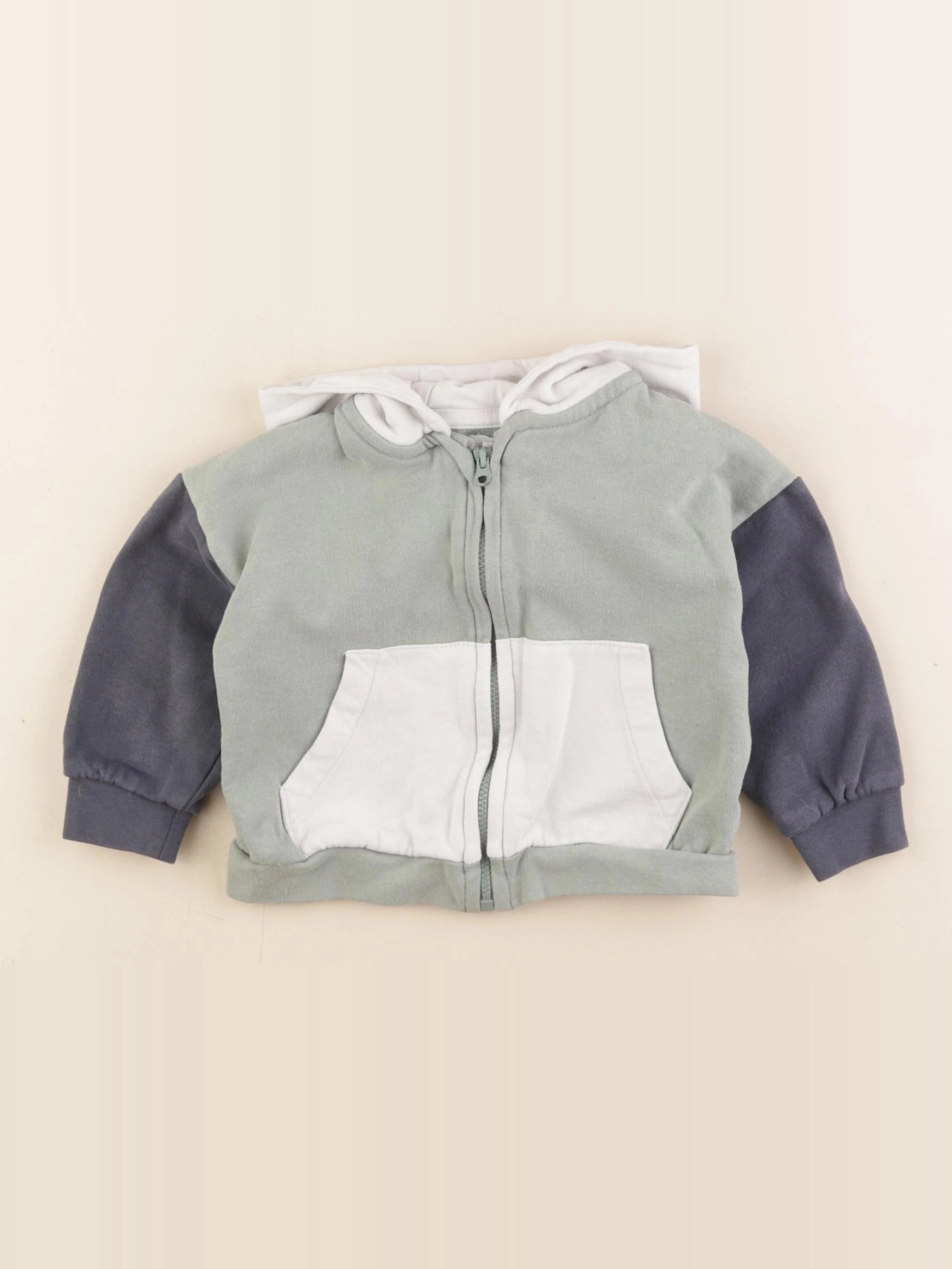 Vertbaudet - sweat multicolore - 18 mois