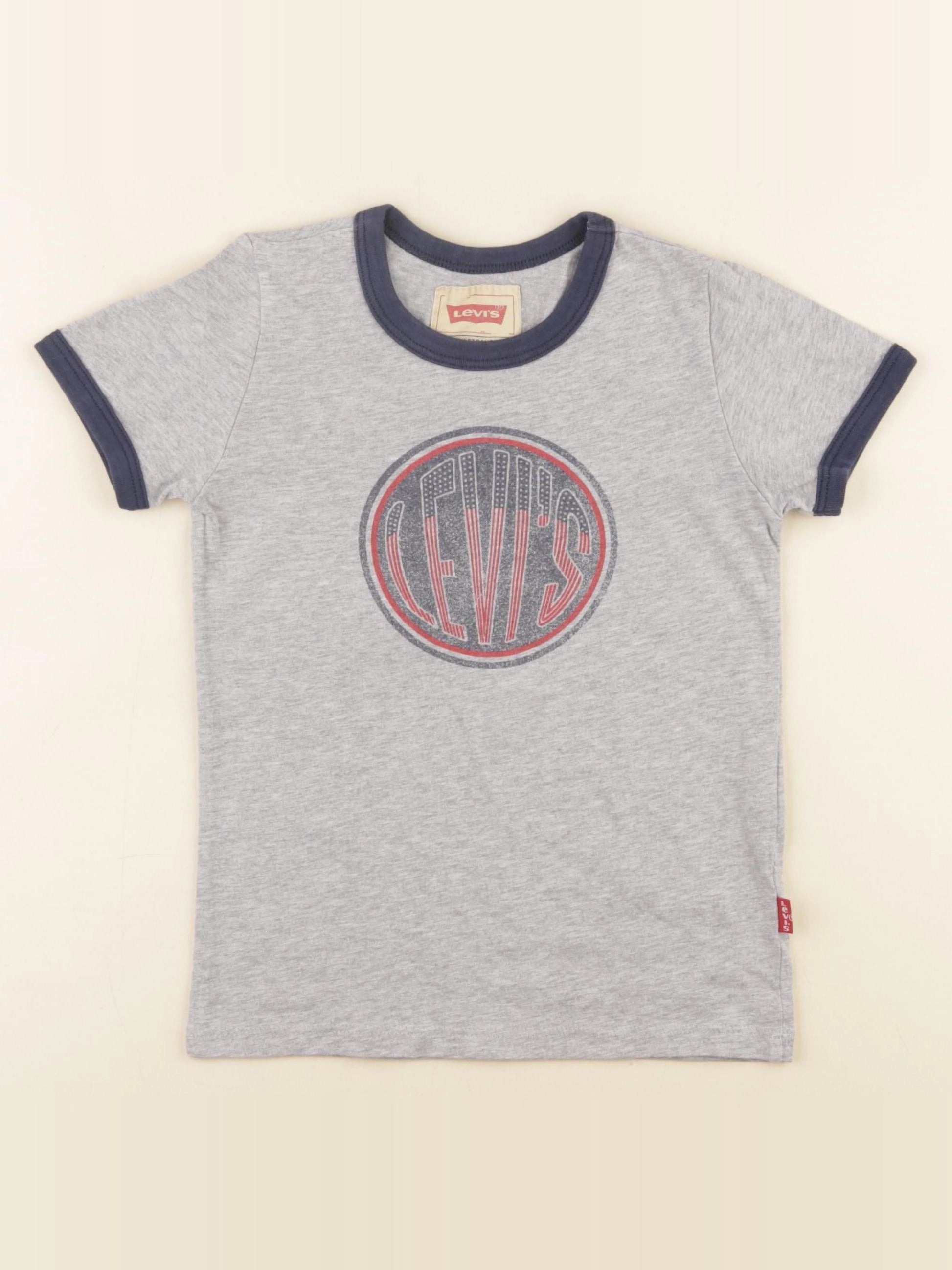 Levi's - tee-shirt bleu, gris - 6 ans