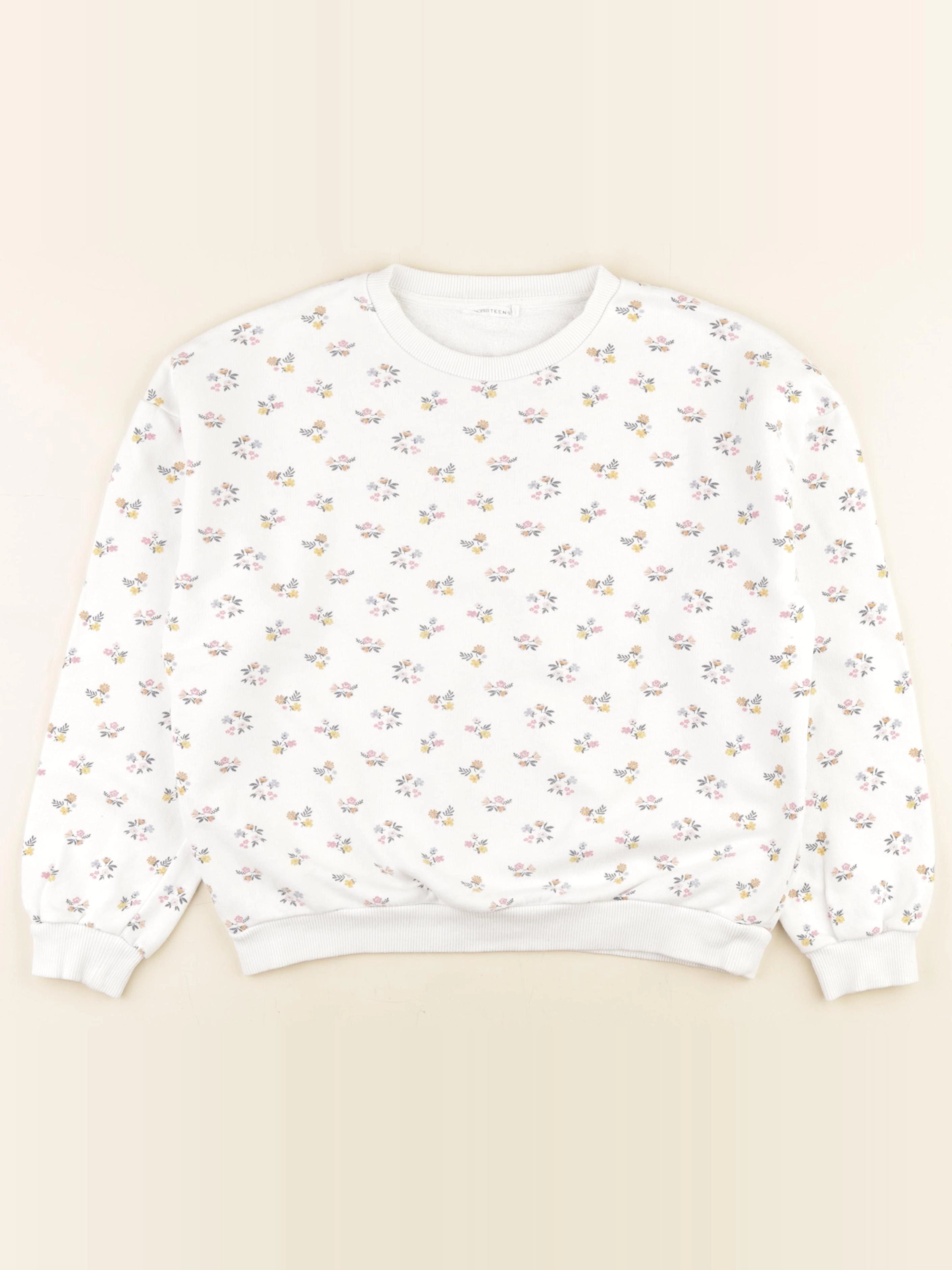 Monoprix - sweat blanc - 14 ans