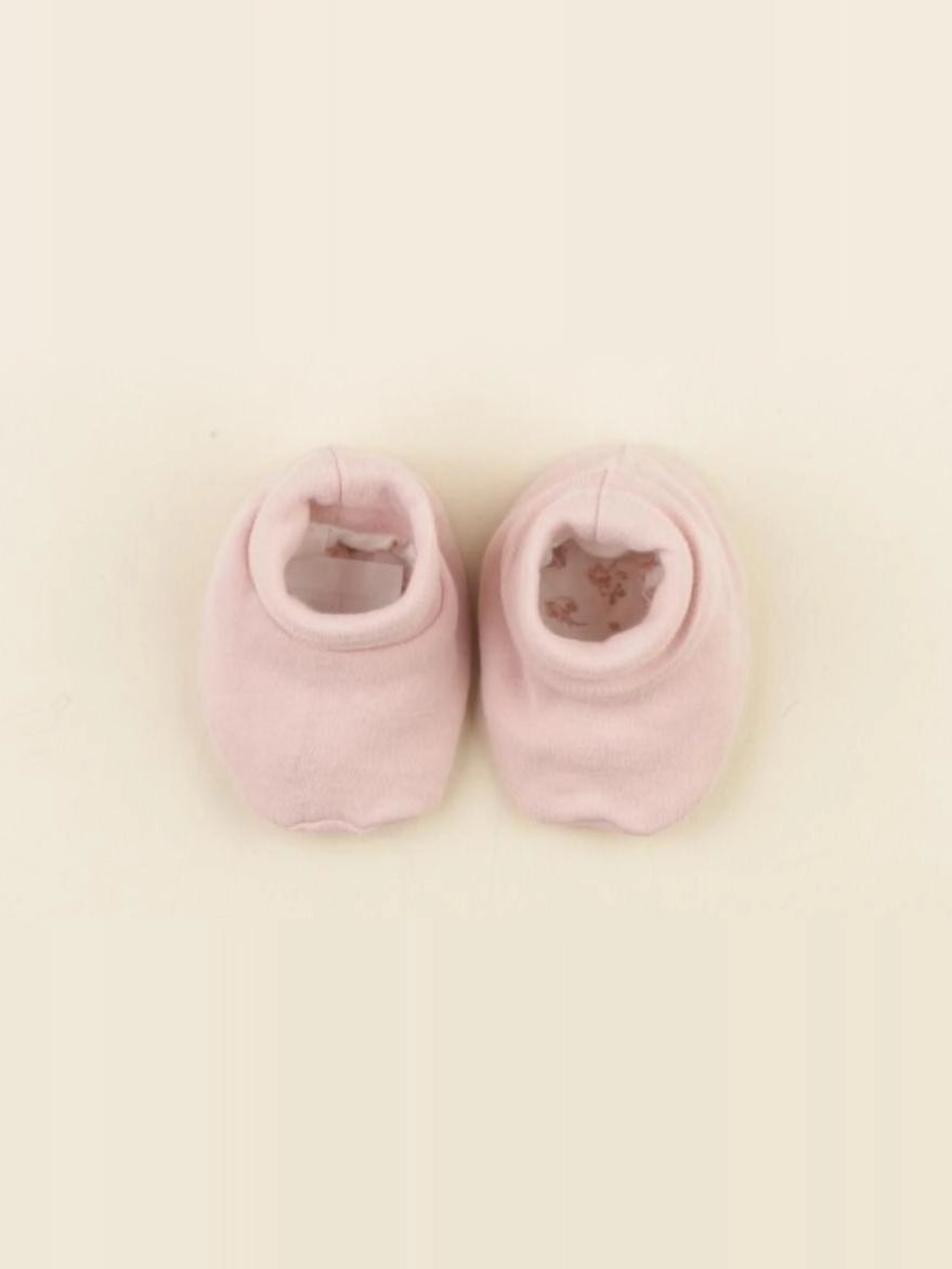 Vertbaudet - chaussons rose - pointure 15