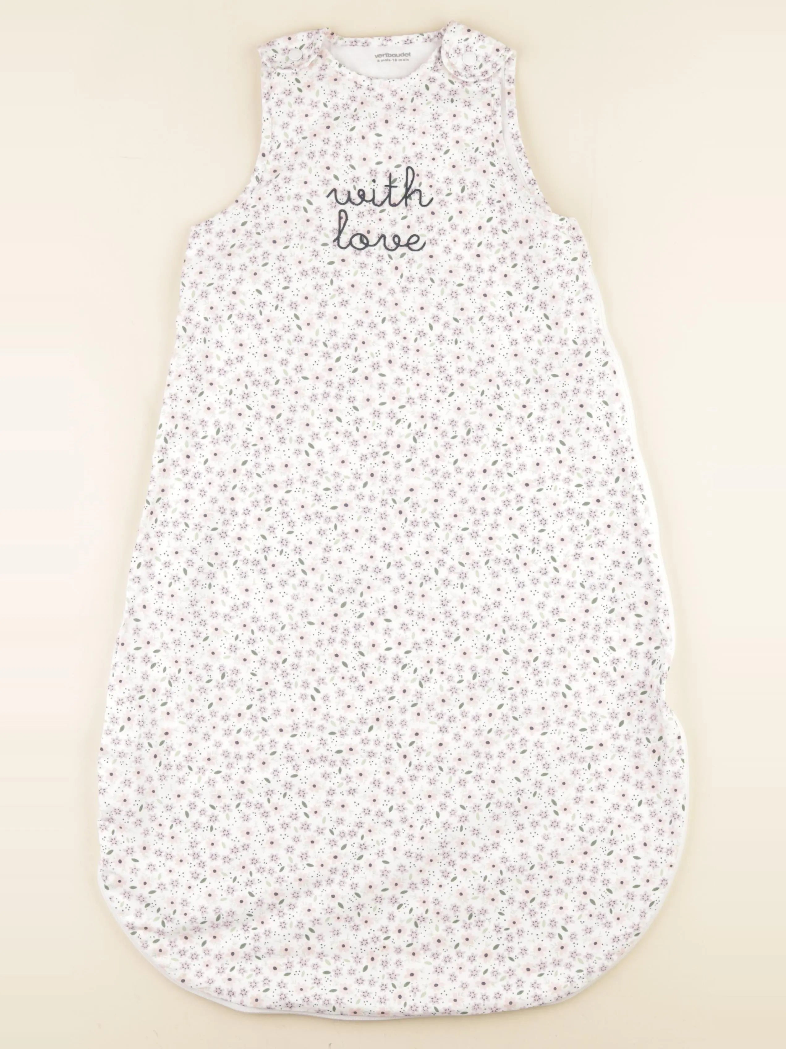 Vertbaudet - gigoteuse TOG 1 rose, violet - 6/18 mois