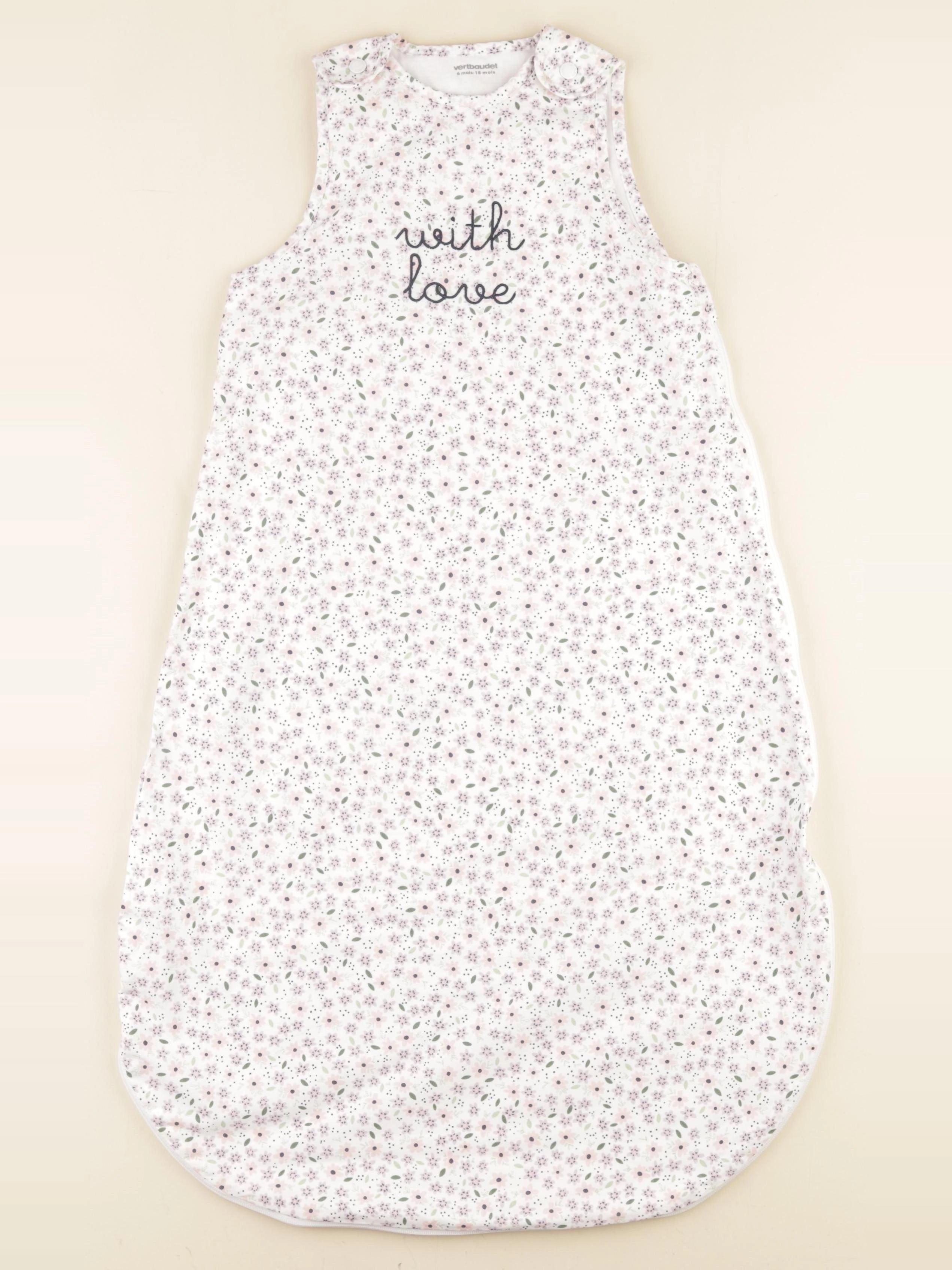 Vertbaudet - gigoteuse TOG 1 rose, violet - 6/18 mois