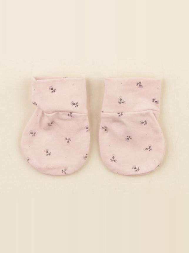 Vertbaudet - moufles rose - 0 mois