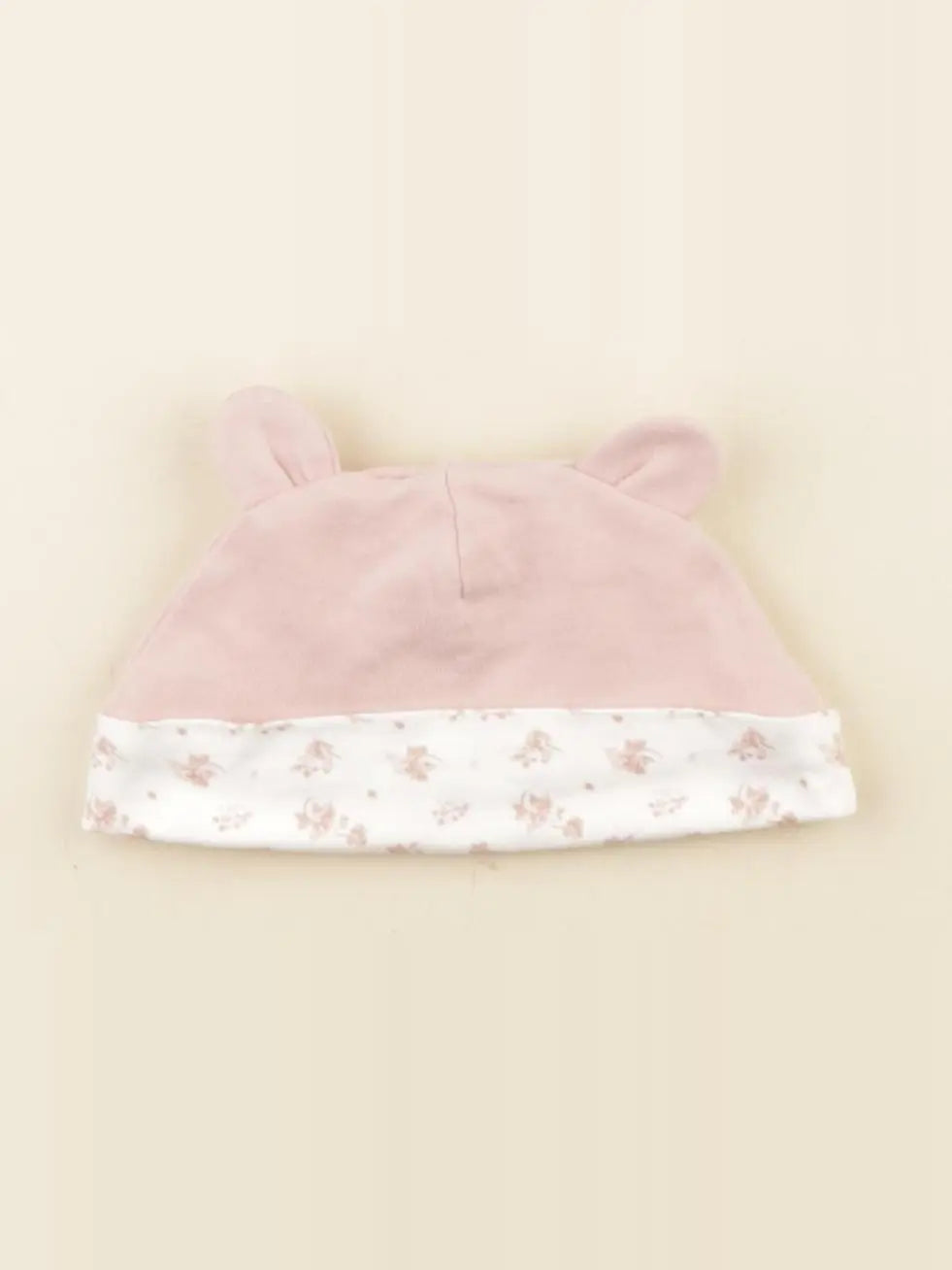 Vertbaudet - bonnet rose - 0 mois