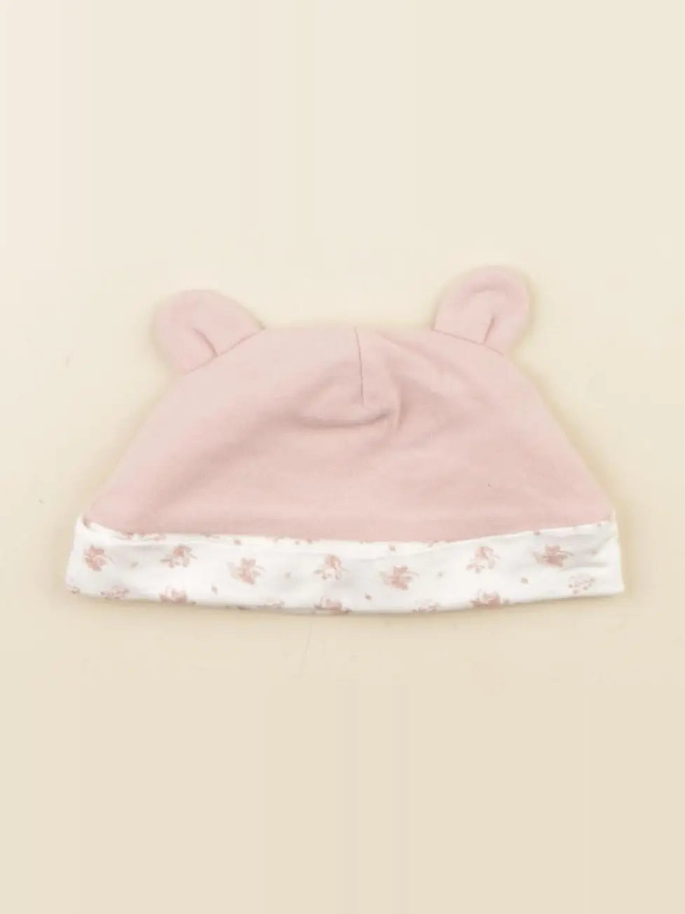 Vertbaudet - bonnet rose - 0 mois