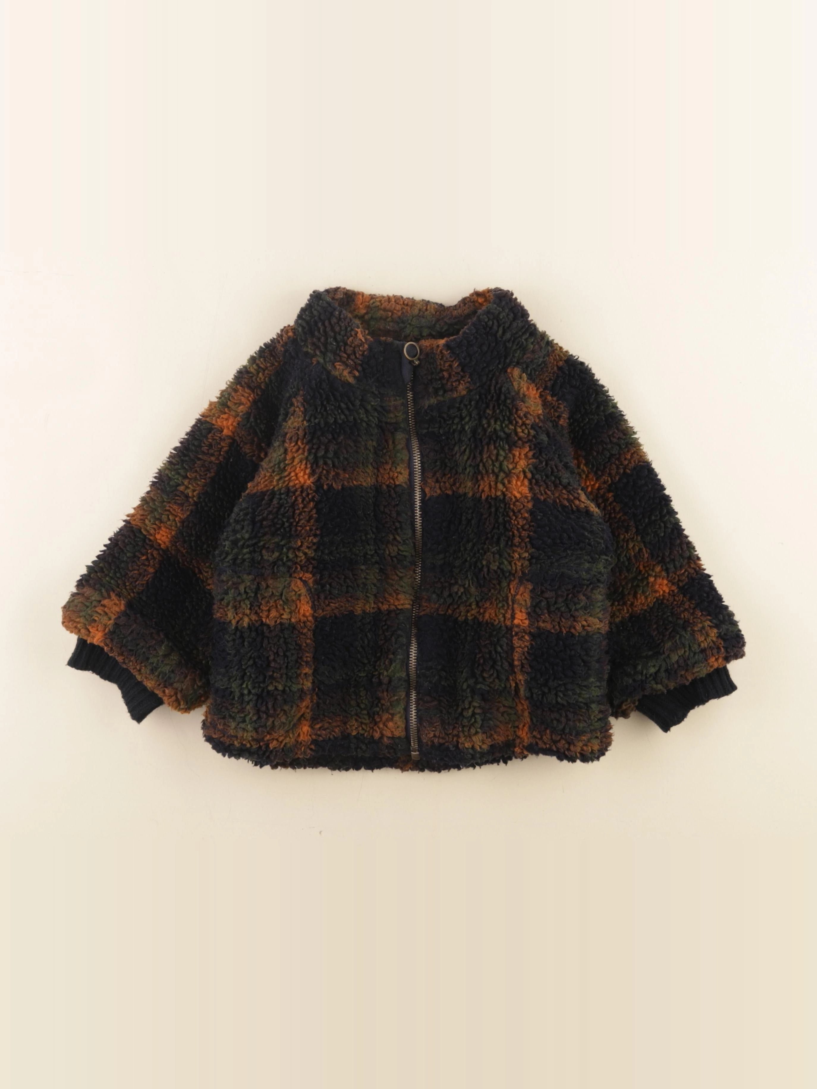 1+ In the family - veste marron, bleu - 24 mois