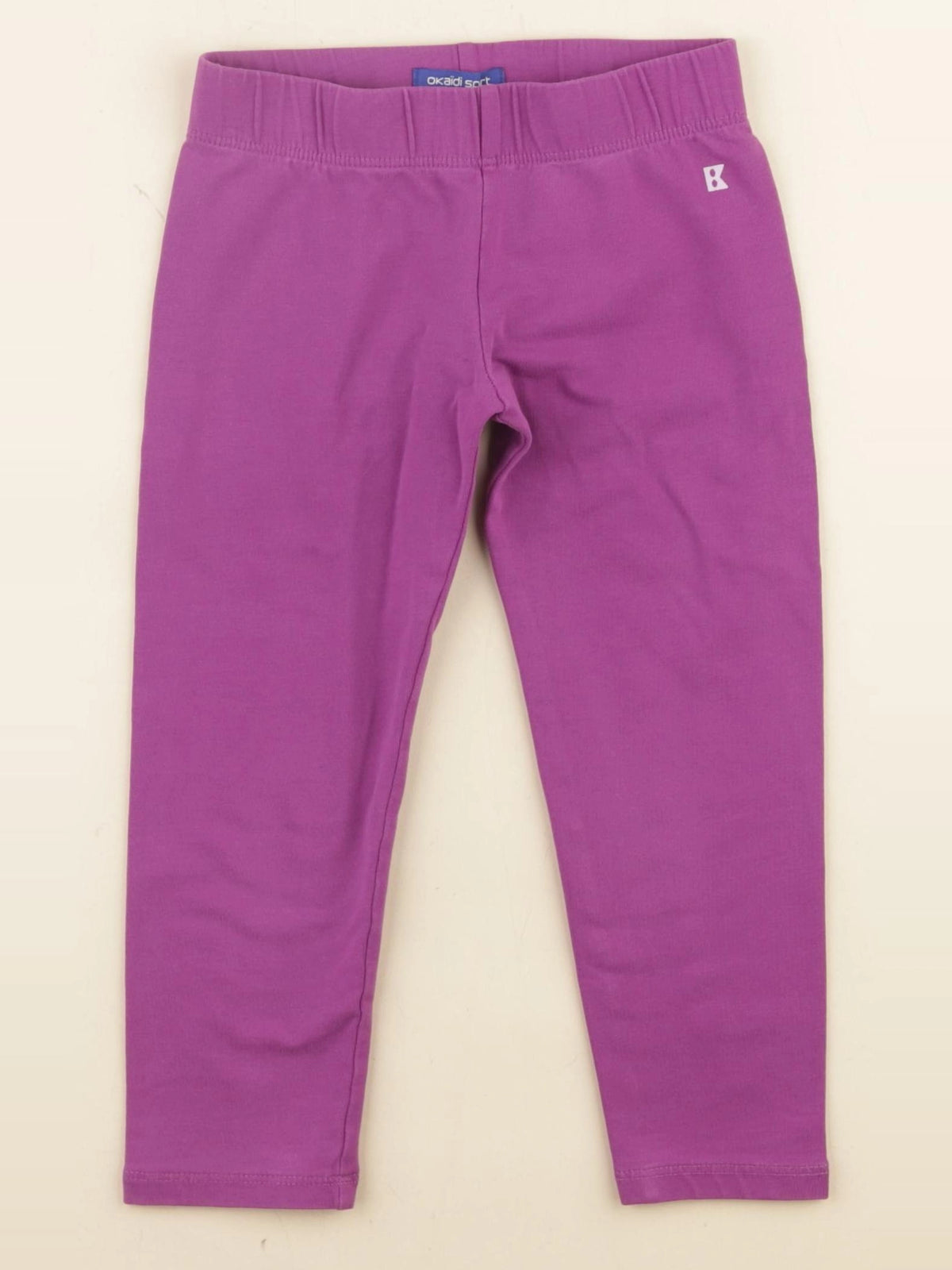 Okaidi - legging violet - 4 ans