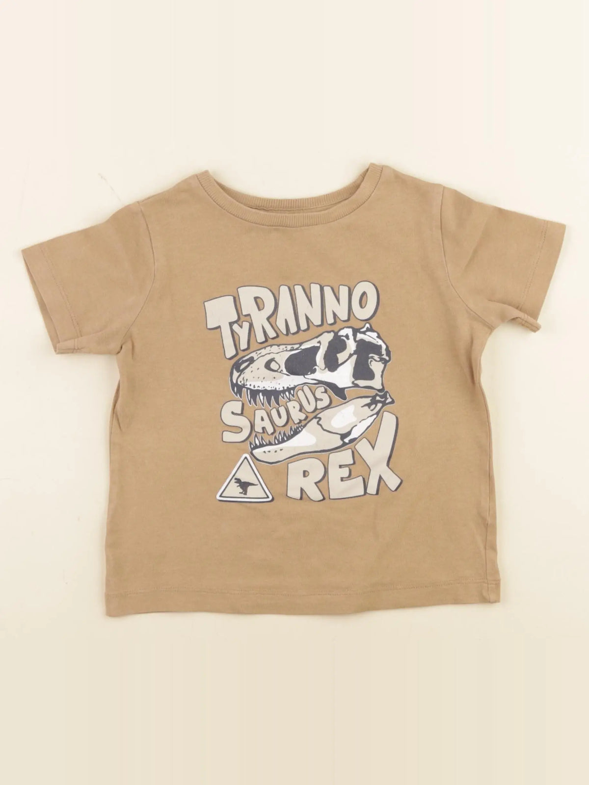 Vertbaudet - tee-shirt marron - 3 ans
