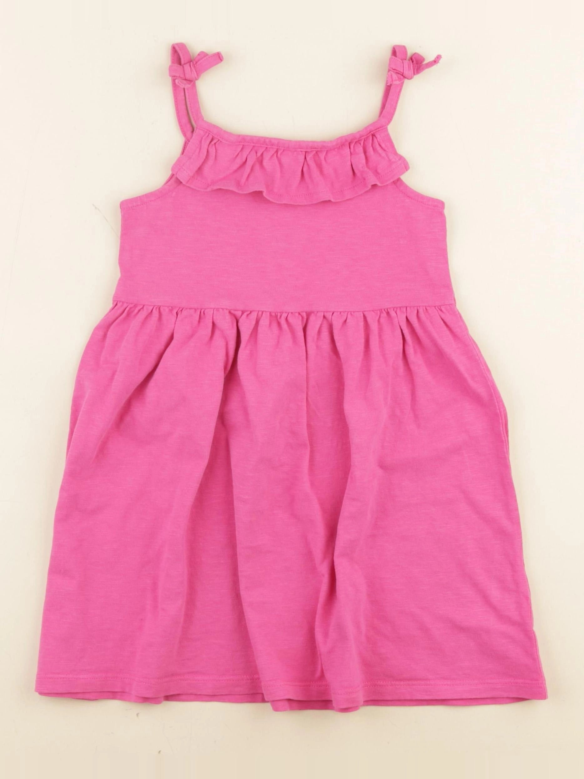 Vertbaudet - robe rose - 4 ans