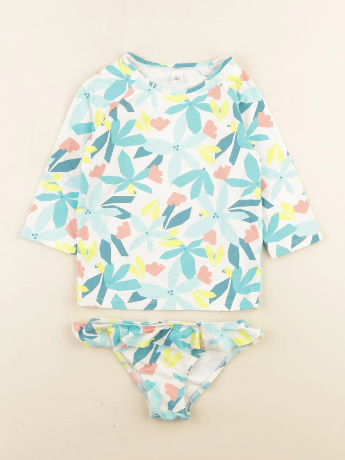 Okaidi - ensemble de bain multicolore - 3 ans