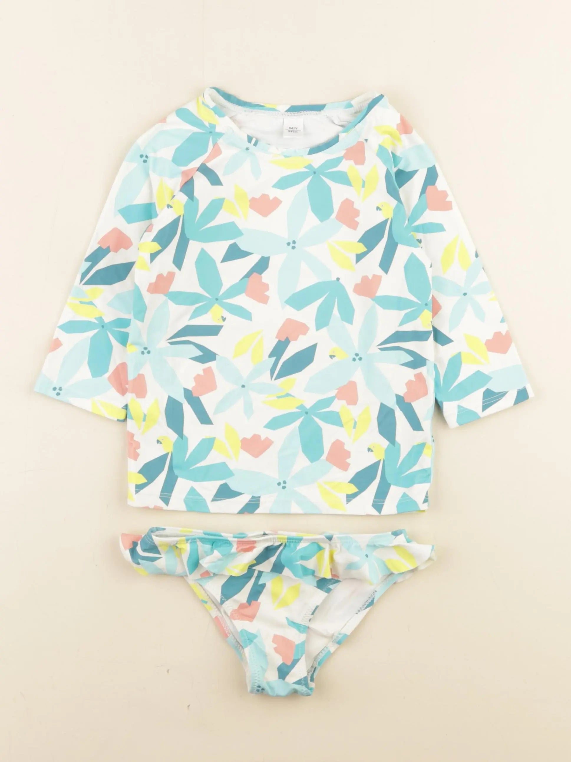 Okaidi - ensemble de bain multicolore - 3 ans