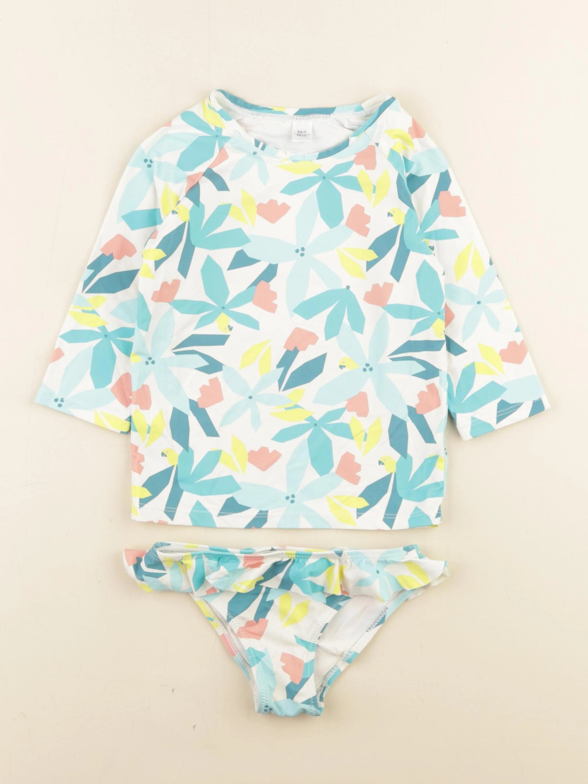 Okaidi - ensemble de bain multicolore - 3 ans