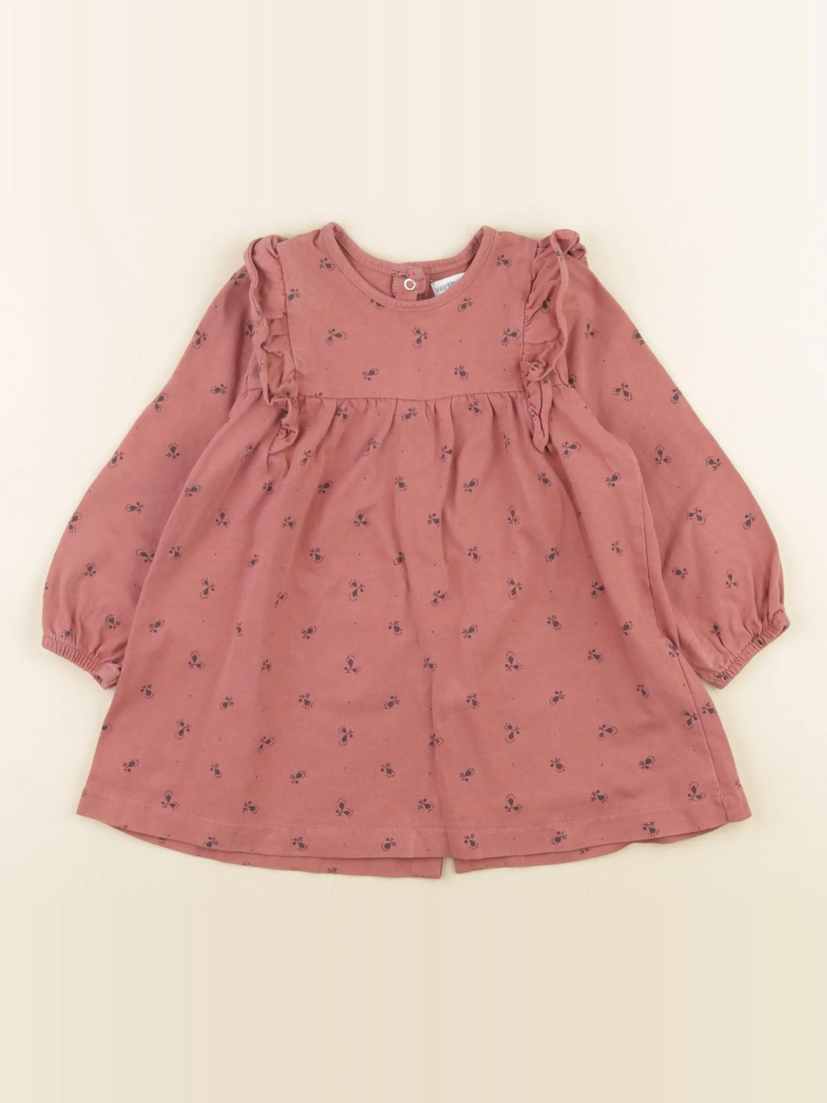 Vertbaudet - robe rose - 2 ans