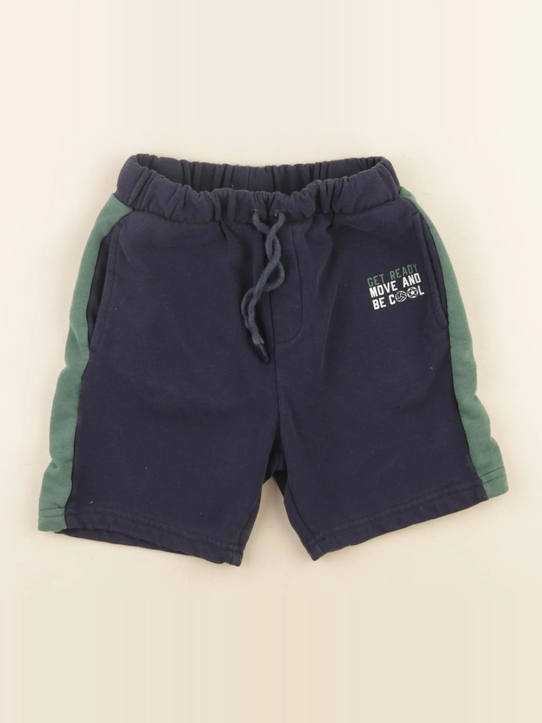 Vertbaudet - short bleu - 8 ans