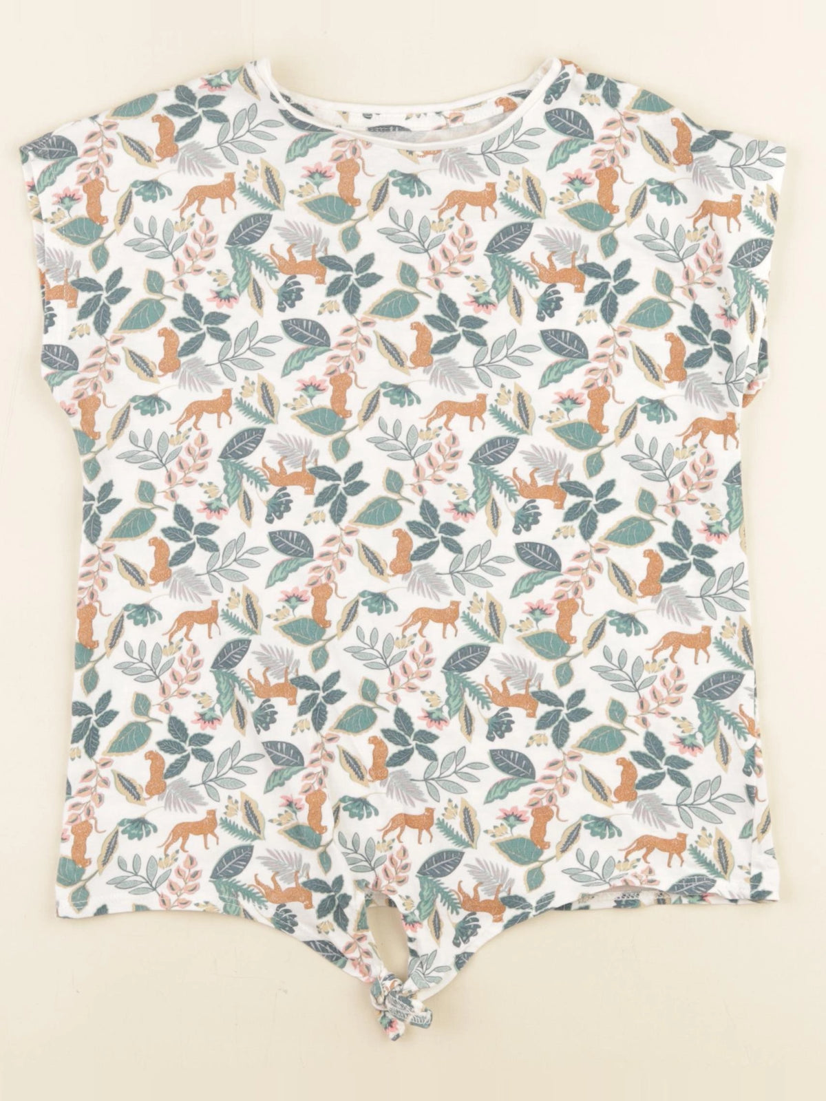 Vertbaudet - tee-shirt multicolore - 8 ans