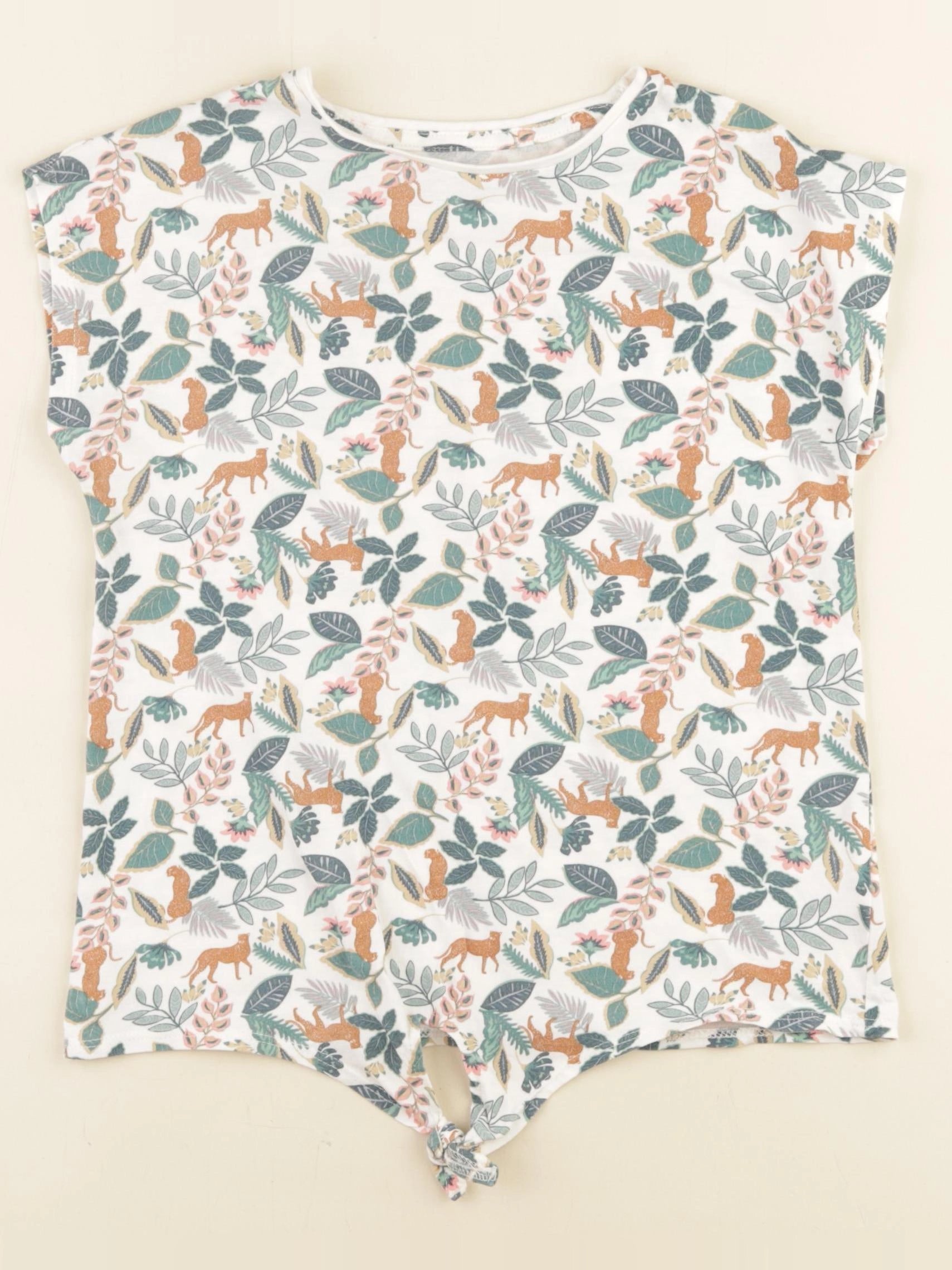 Vertbaudet - tee-shirt multicolore - 8 ans