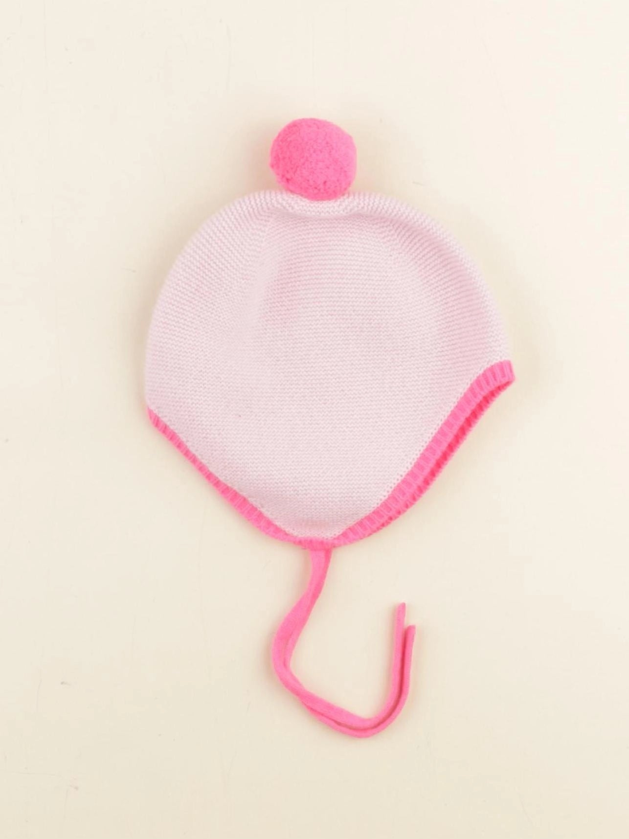 Jacadi - bonnet rose - 6 mois