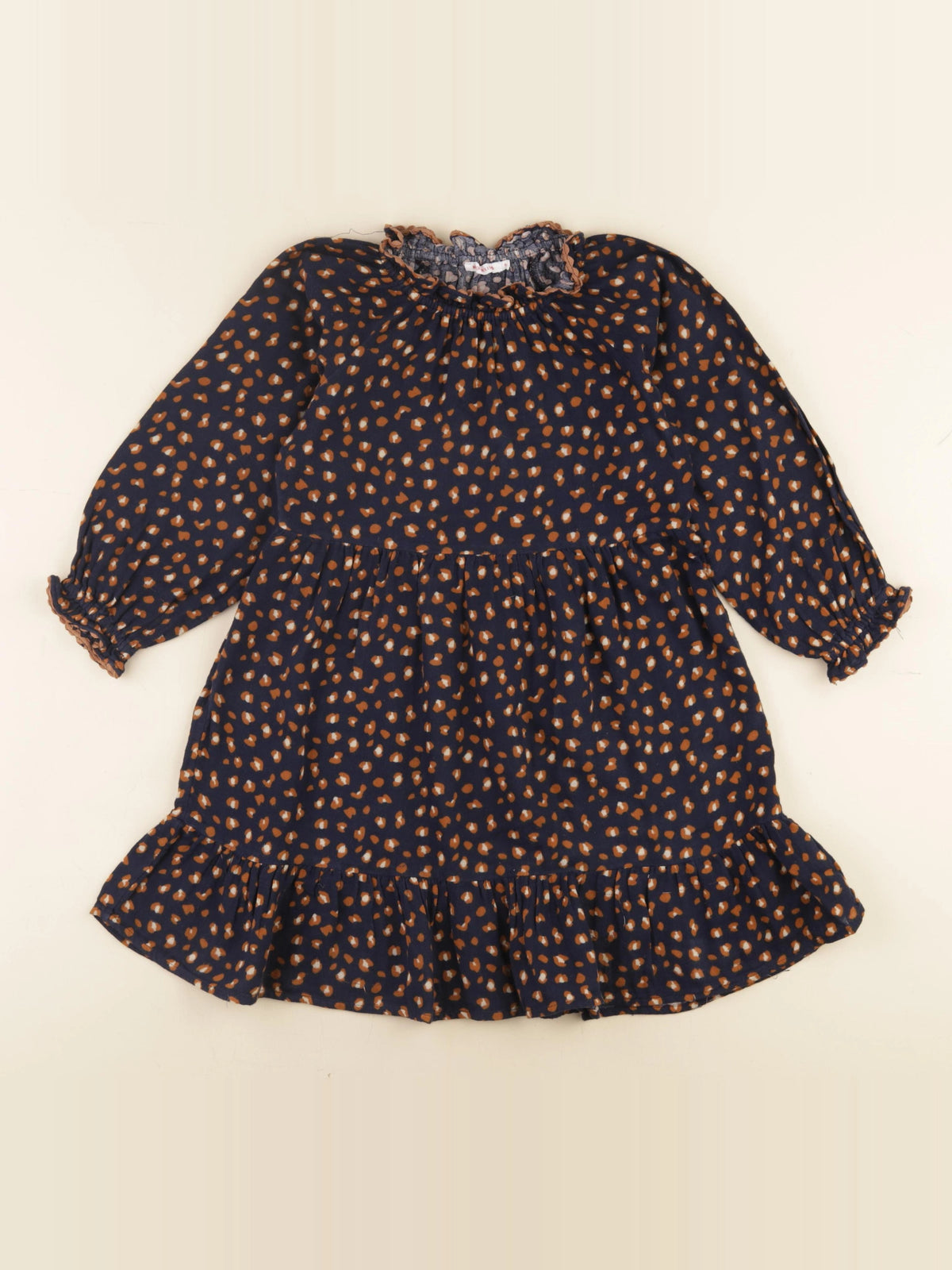 Monoprix - robe bleu - 5 ans