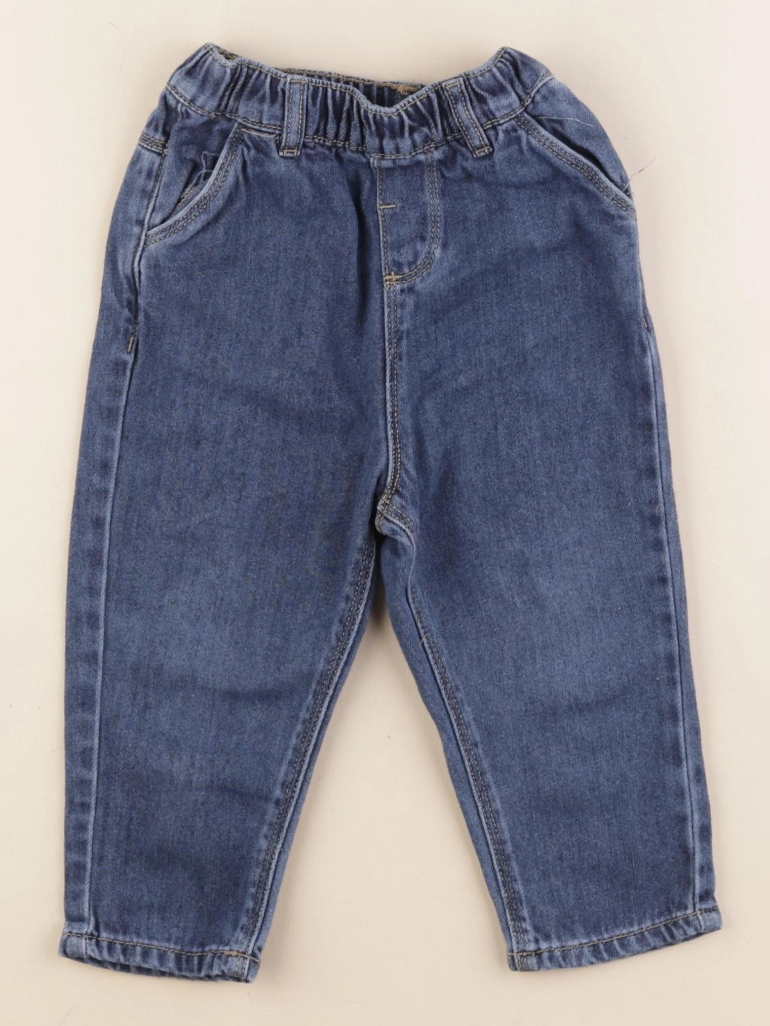 Tape à l'oeil - pantalon bleu - 2 ans