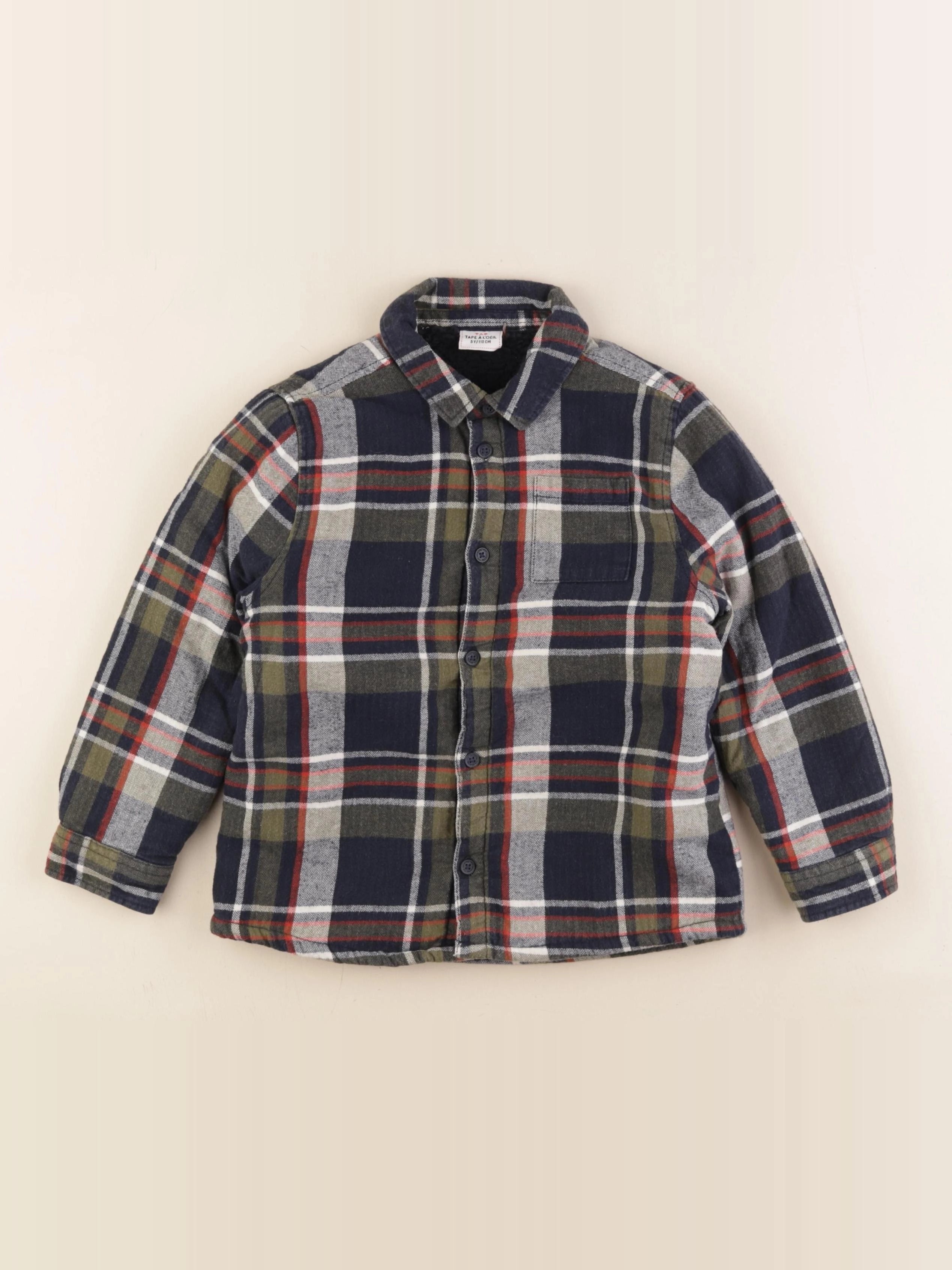 Tape à l'oeil - chemise vert - 5 ans