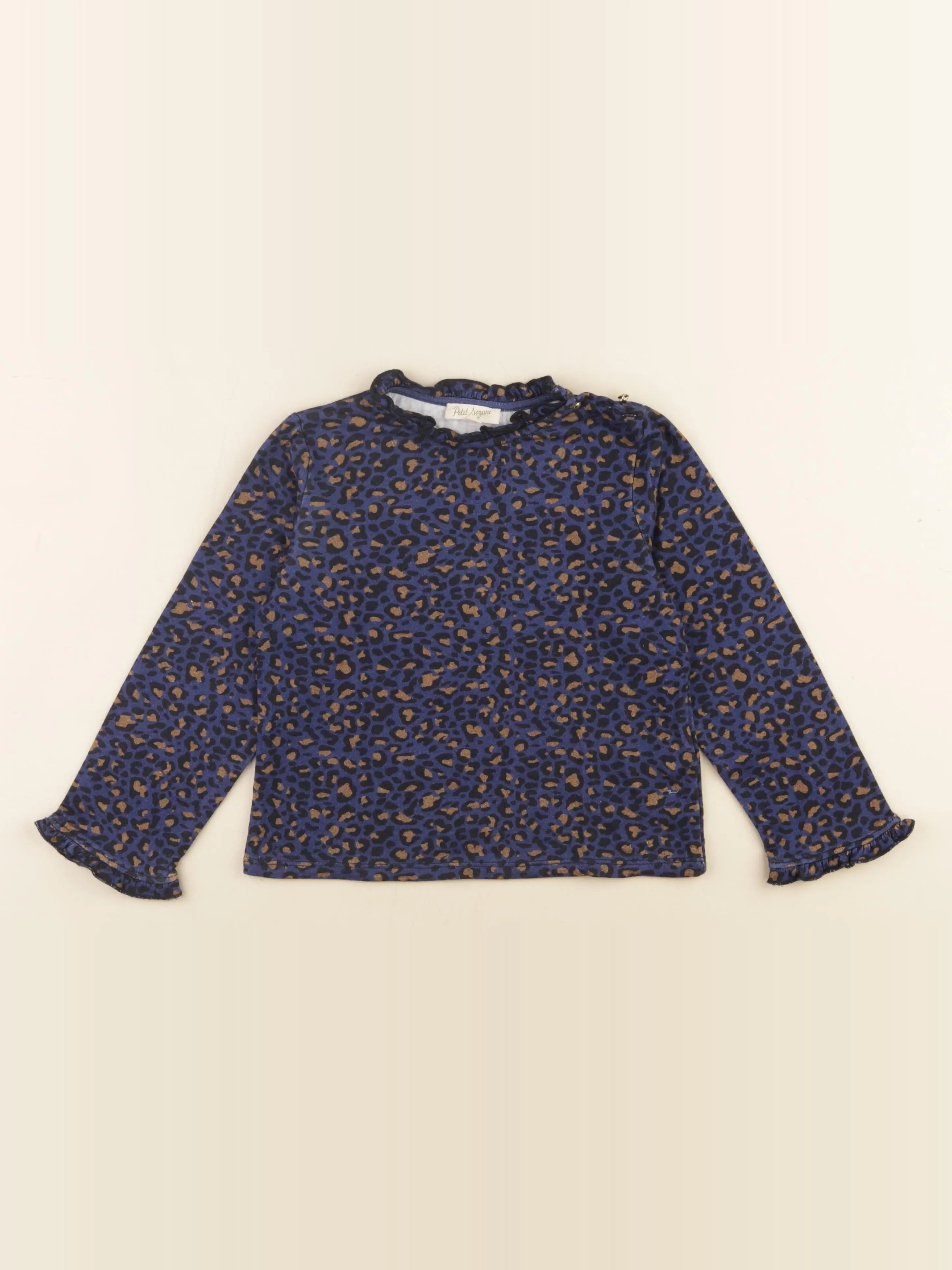 Petit Sézane  - tee-shirt bleu - 6 ans