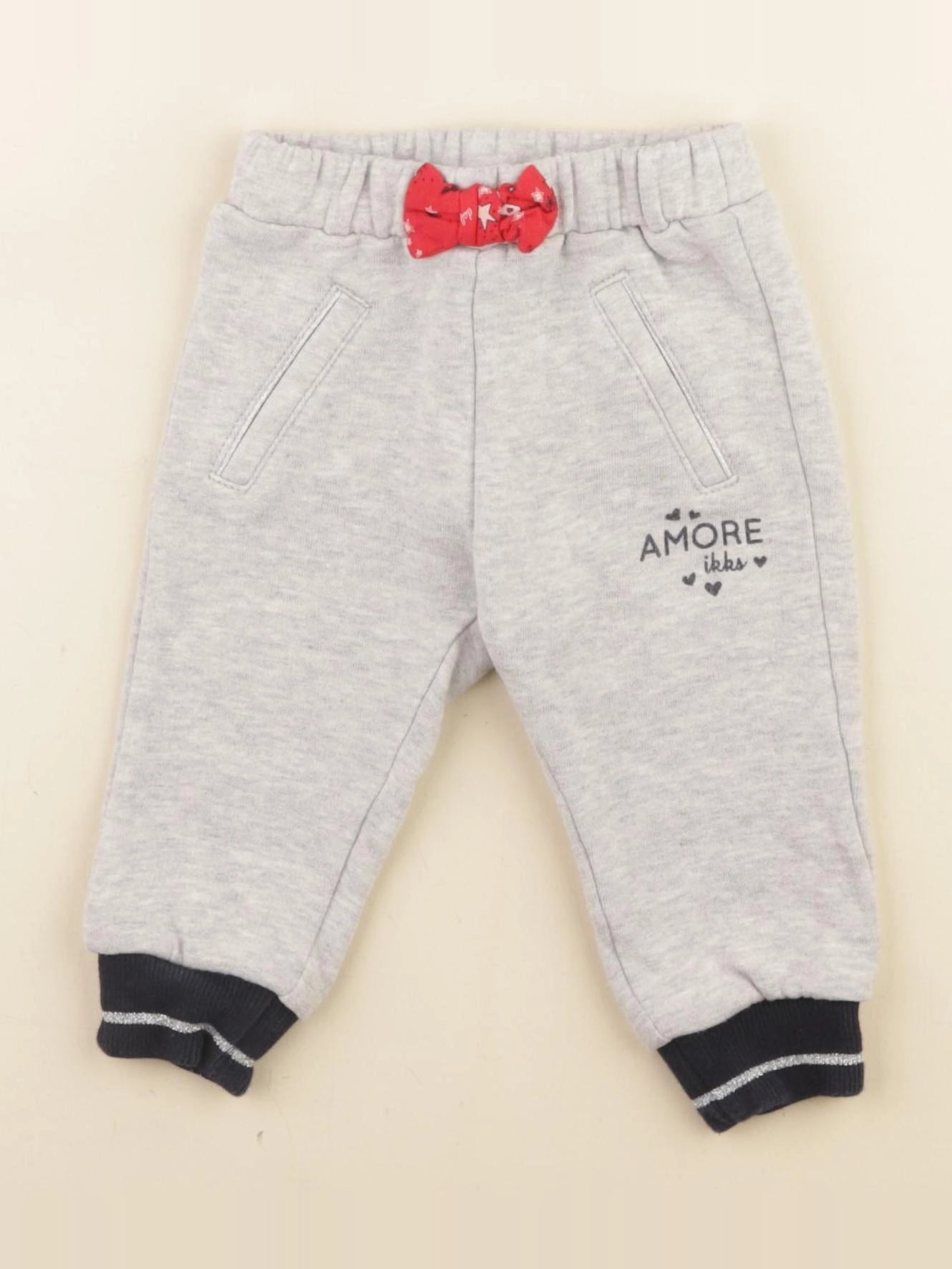 IKKS - jogging argent, gris - 6 mois