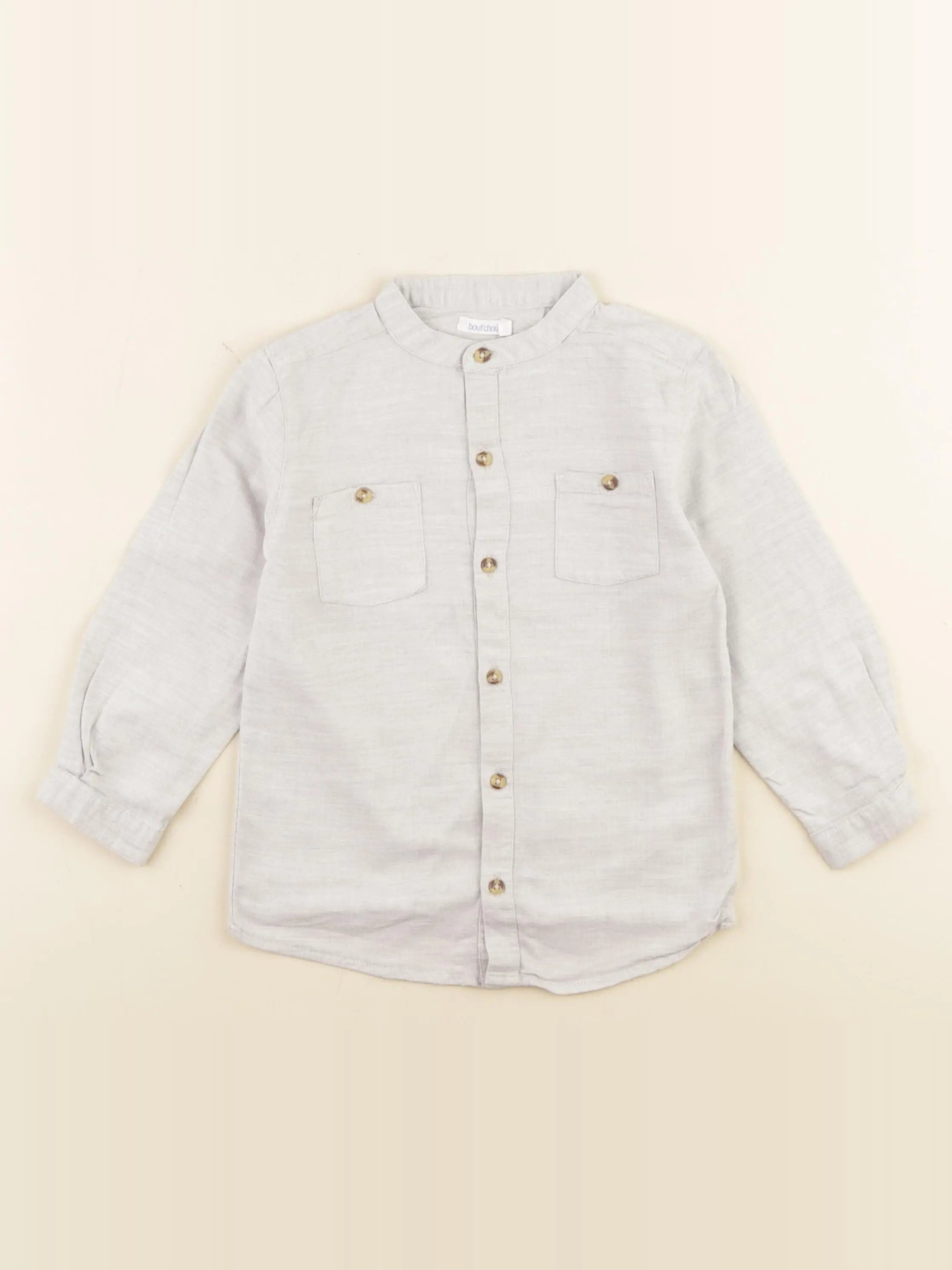 Boutchou - chemise gris - 36 mois