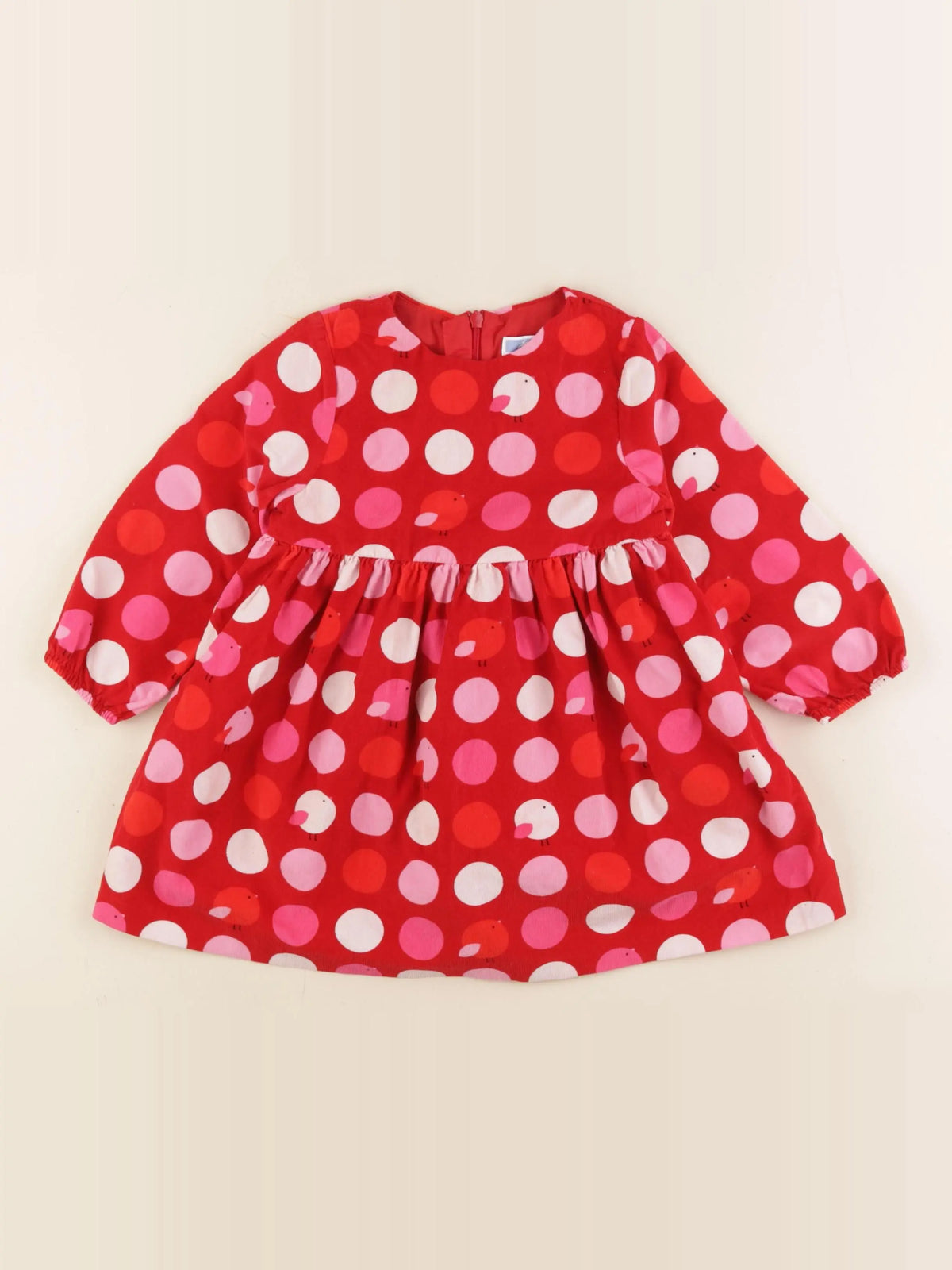 Jacadi - robe rouge - 24 mois