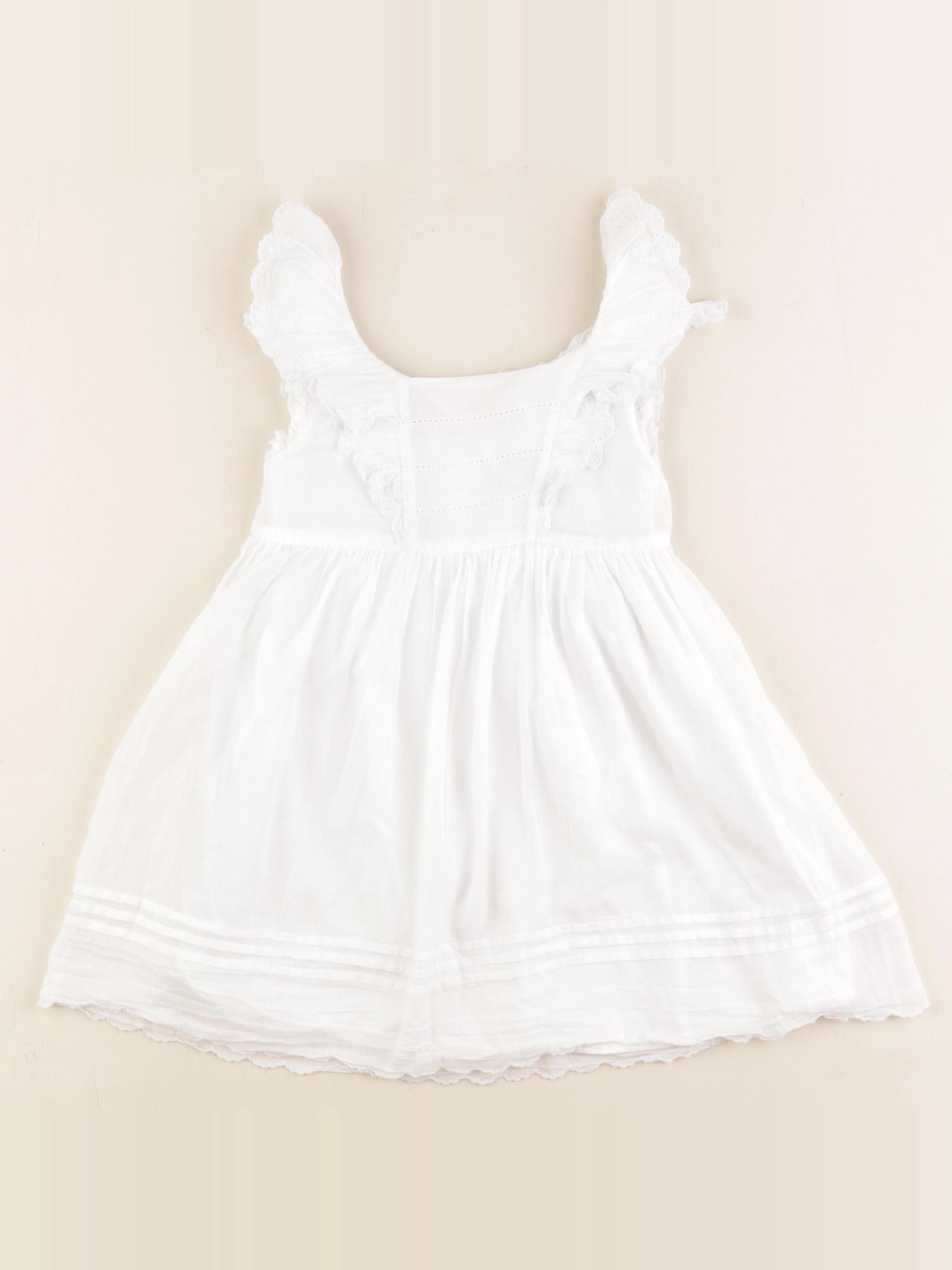 Cyrillus - robe blanc - 3 ans