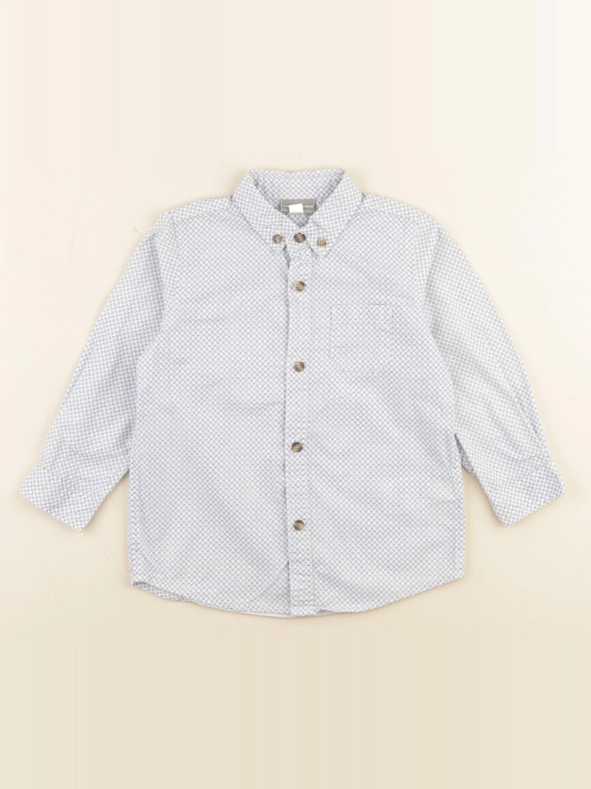 Vertbaudet - chemise bleu - 3 ans