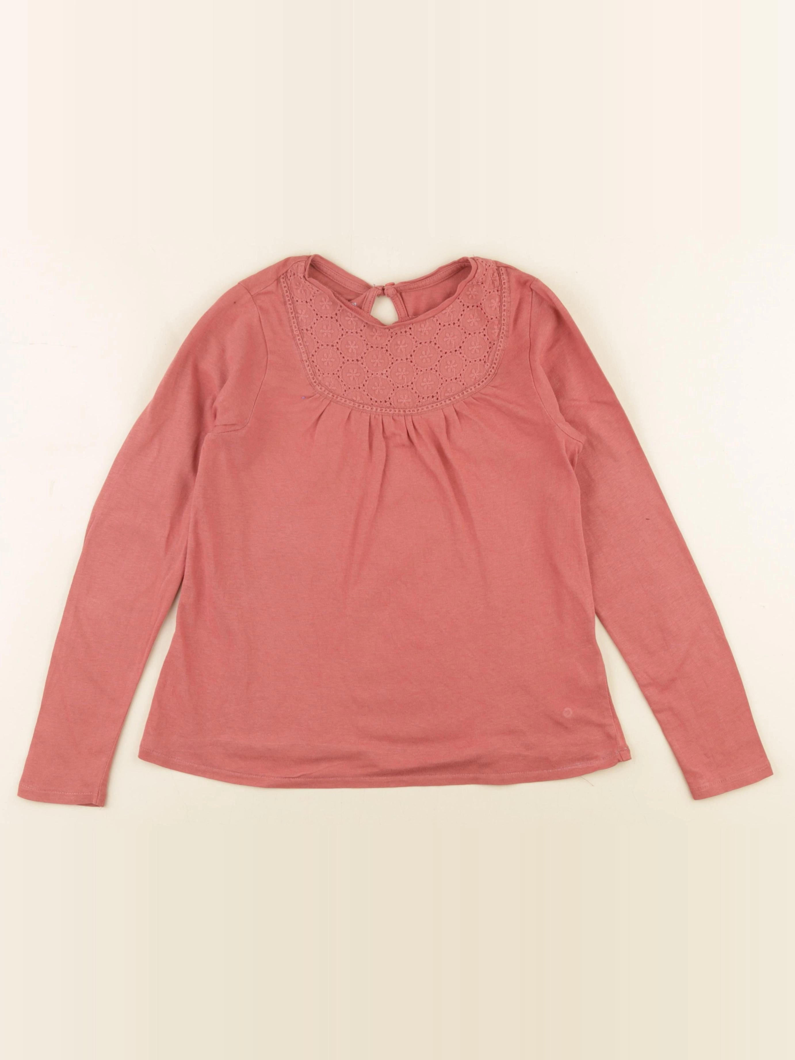 Vertbaudet - tee-shirt rose - 8 ans