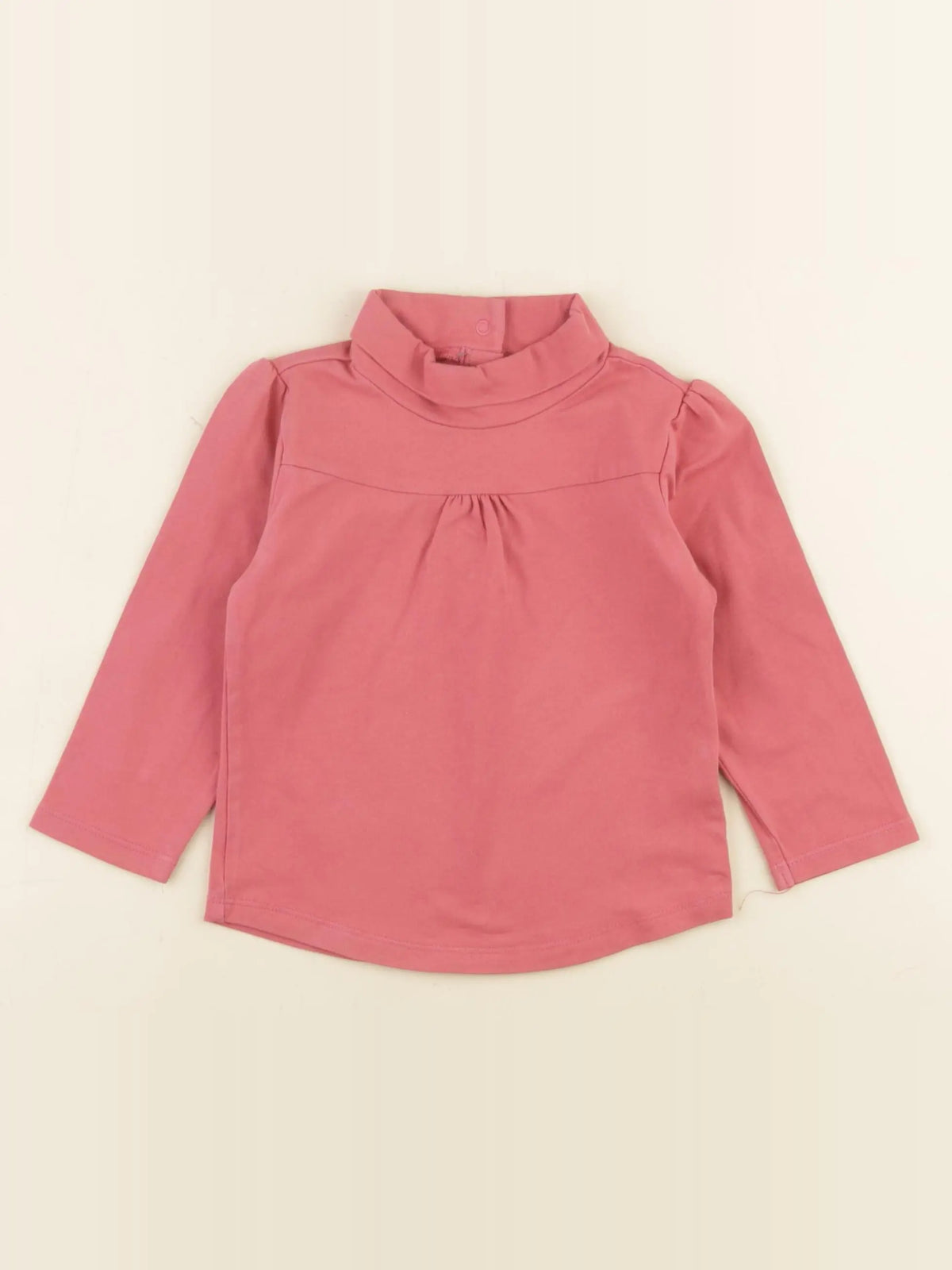 Vertbaudet - sous-pull rose - 18 mois