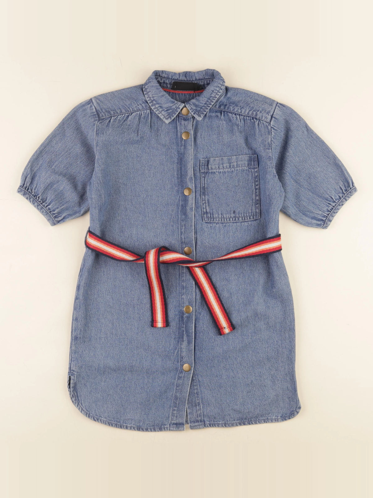 Monoprix - robe bleu - 6 ans