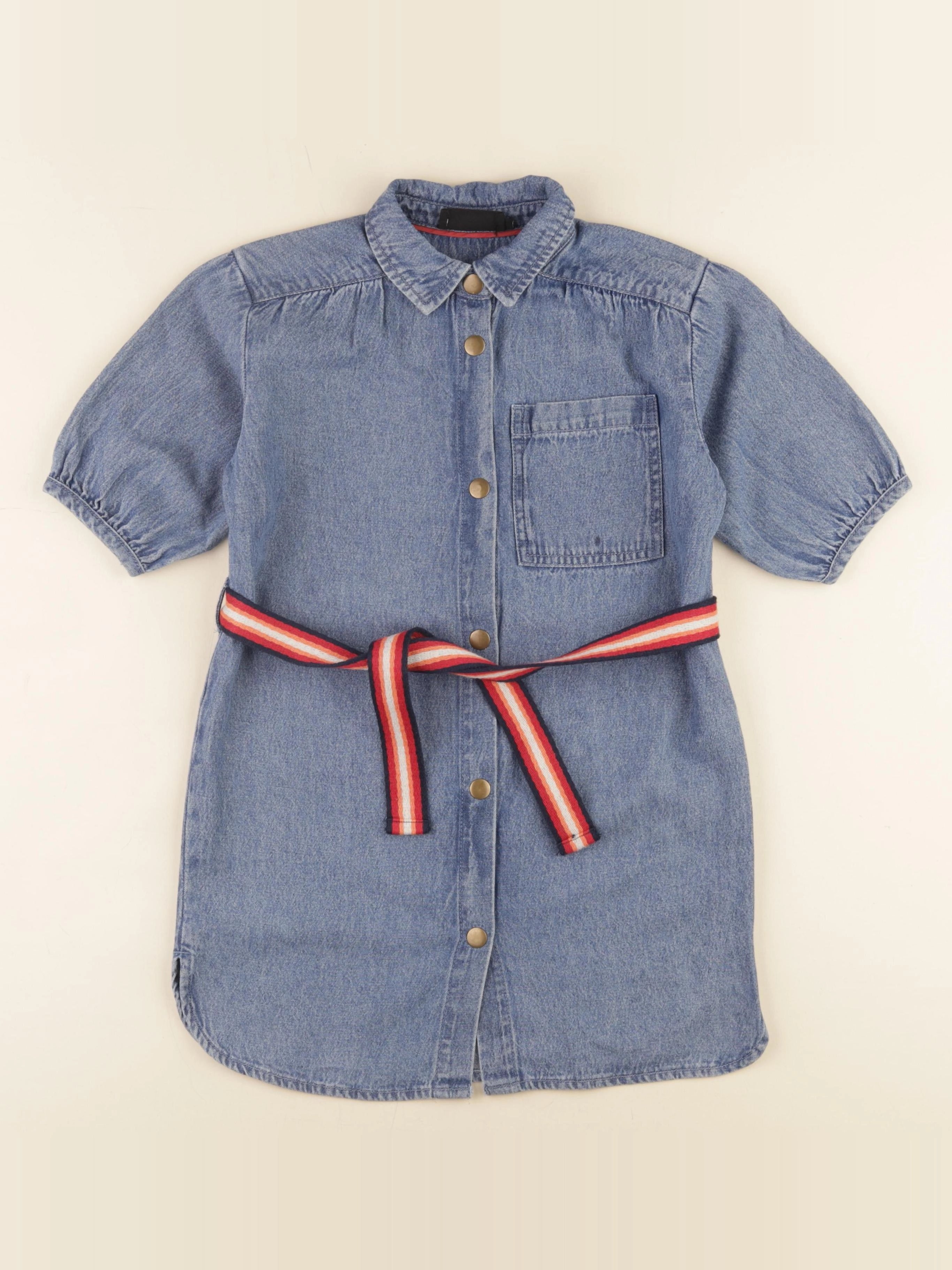 Monoprix - robe bleu - 6 ans