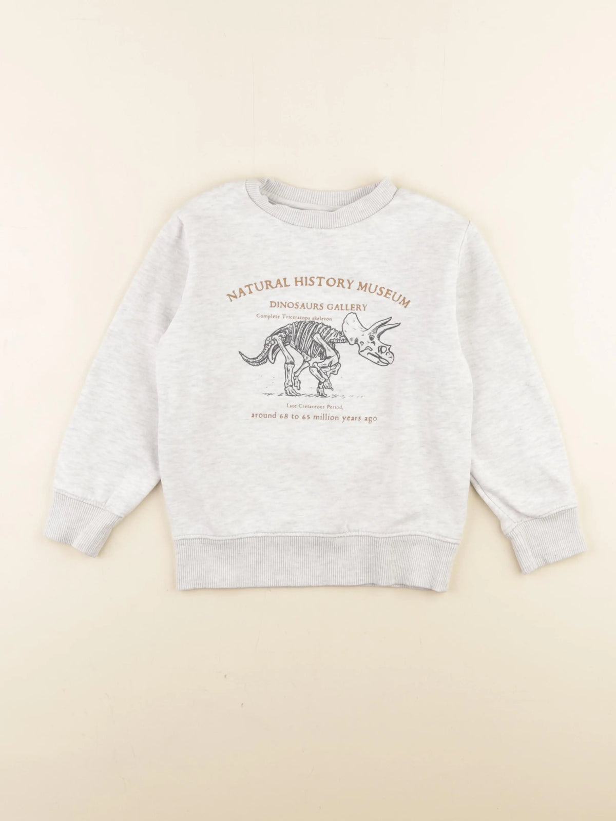 Vertbaudet - sweat gris - 6 ans