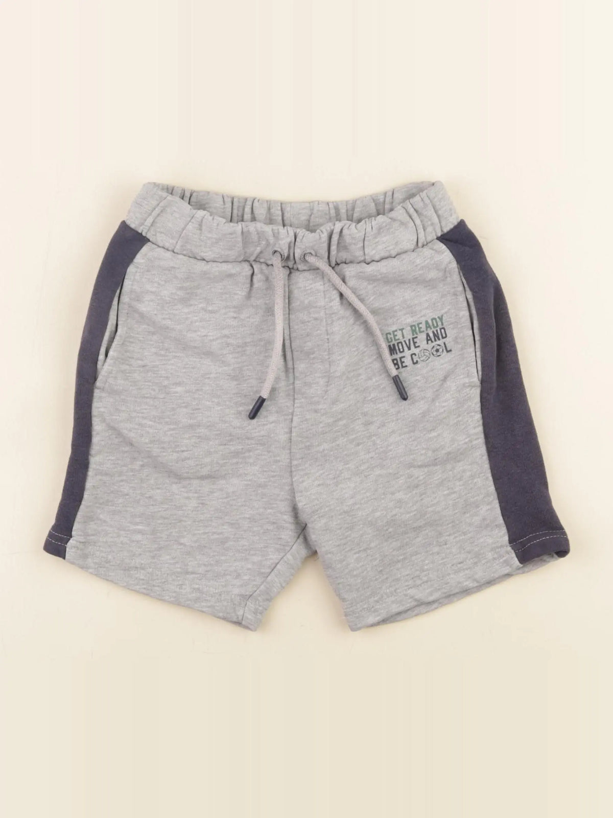 Vertbaudet - short gris - 6 ans