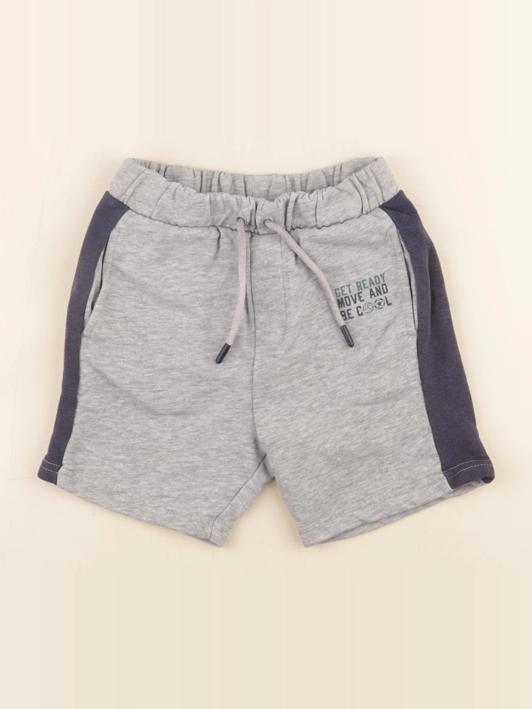 Vertbaudet - short gris - 6 ans