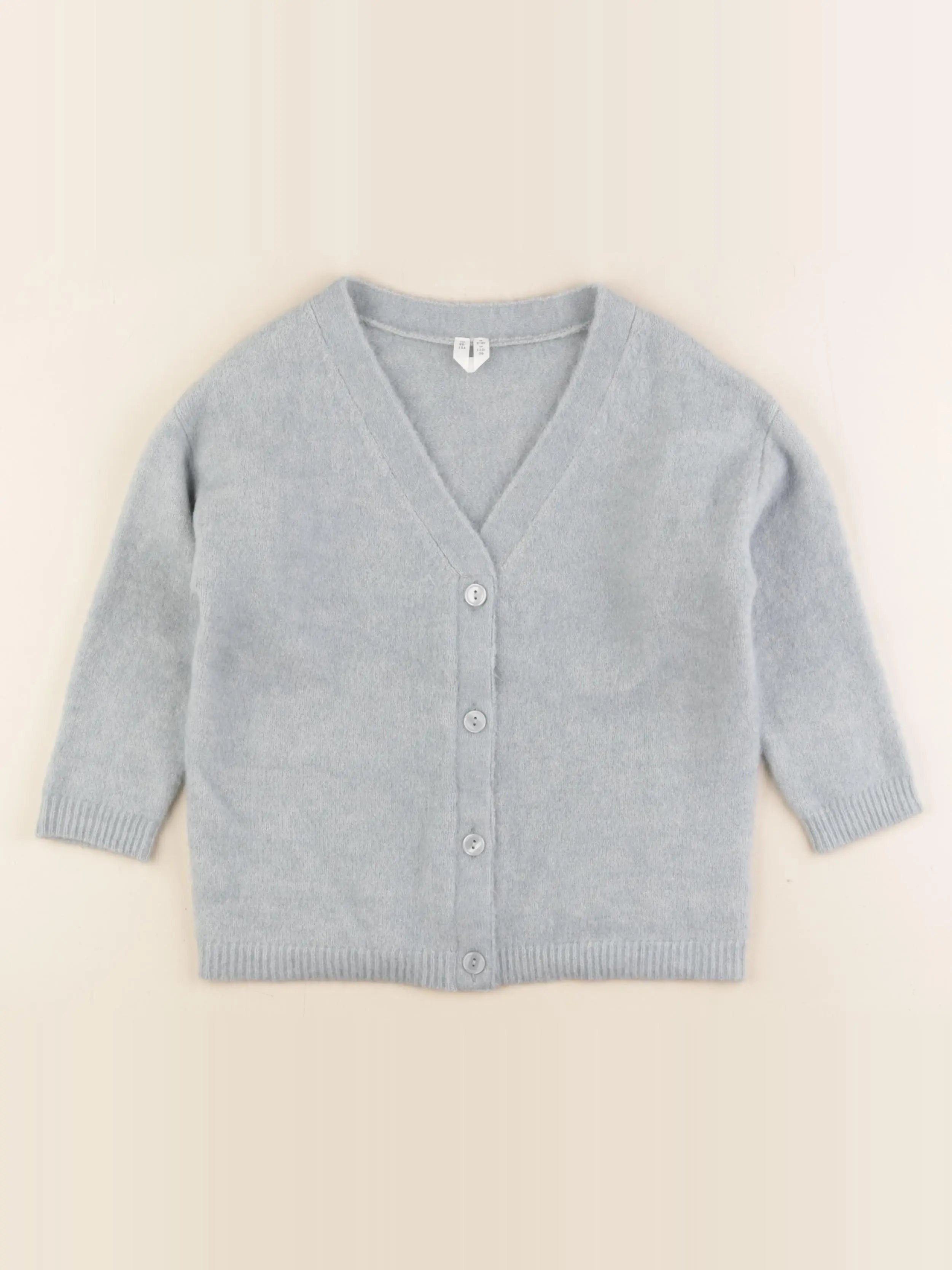 Arket - gilet bleu - 2/4 ans