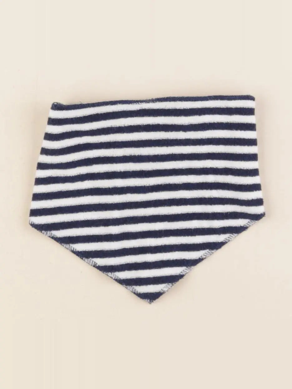 Petit Bateau - foulard bleu - 6/12 mois