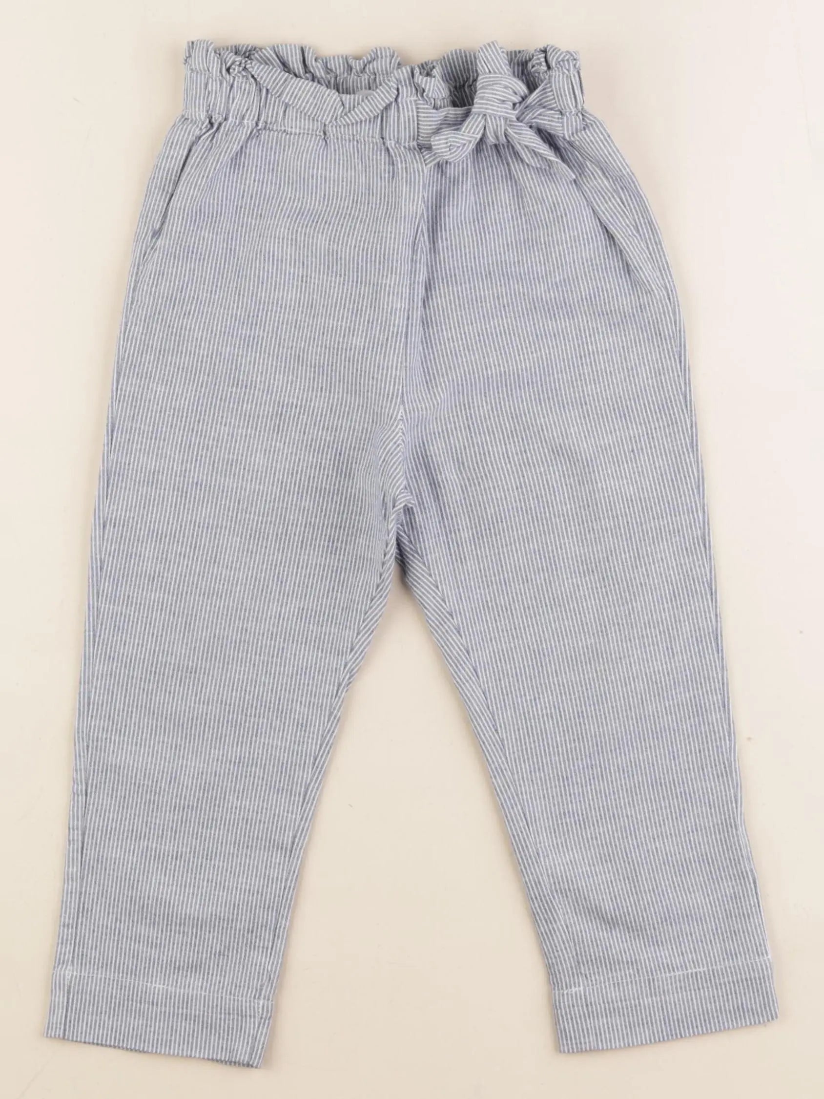 Vertbaudet - pantalon bleu - 3 ans