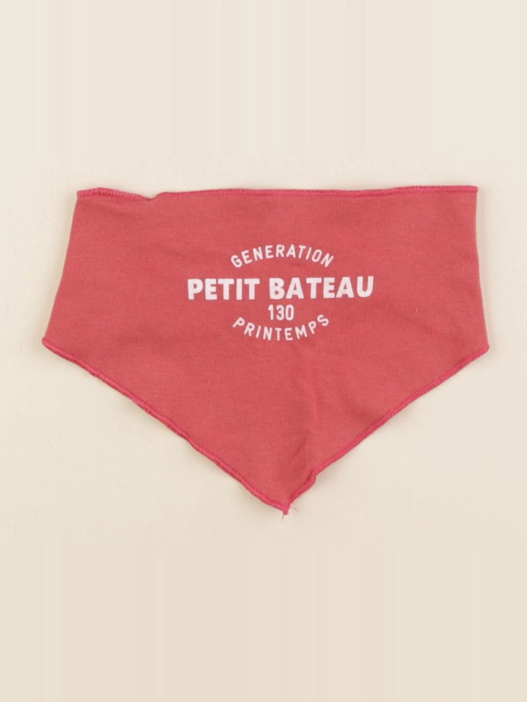 Petit Bateau - foulard rouge - 6/12 mois