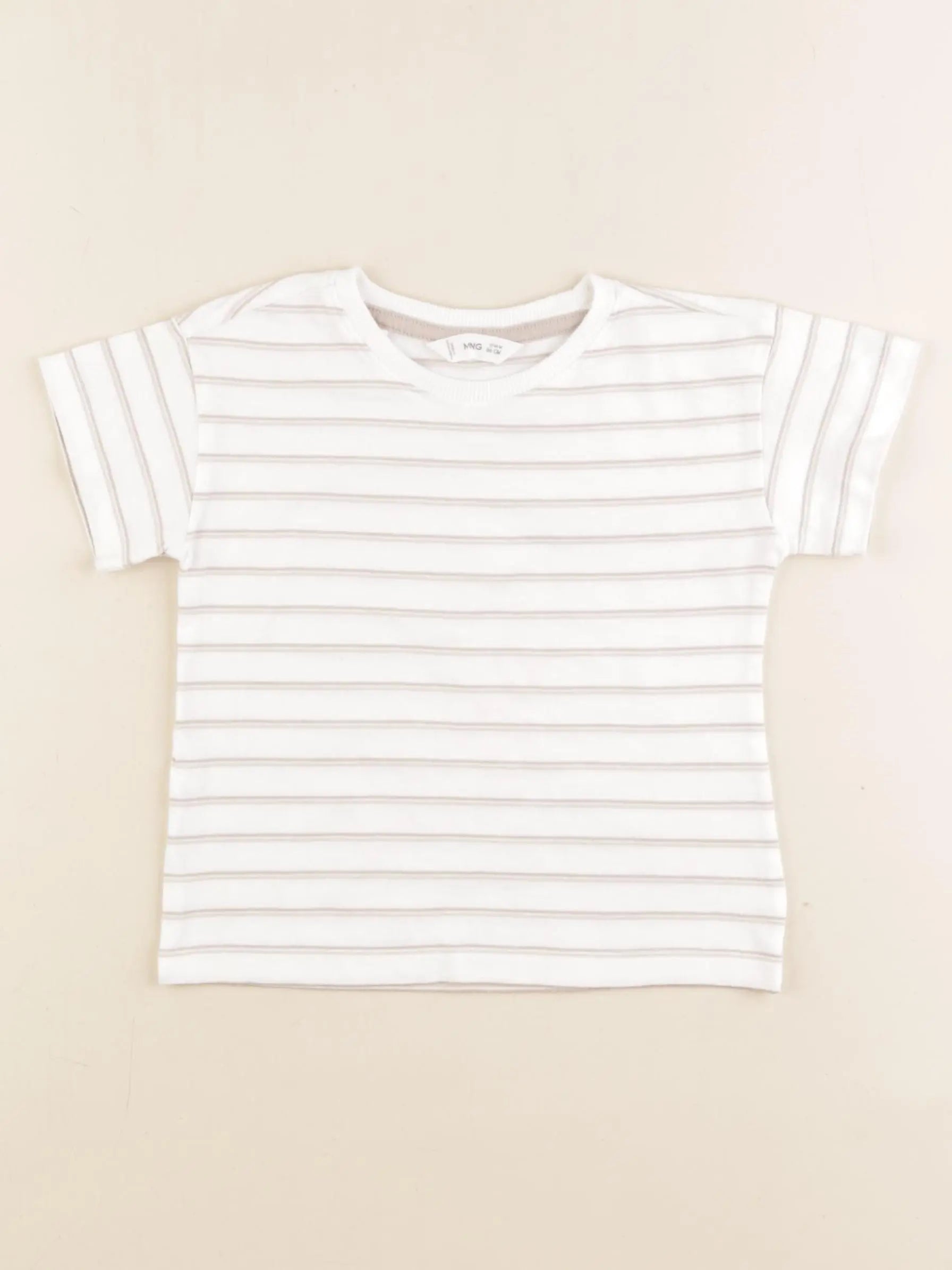 Mango - tee-shirt blanc - 12/18 mois