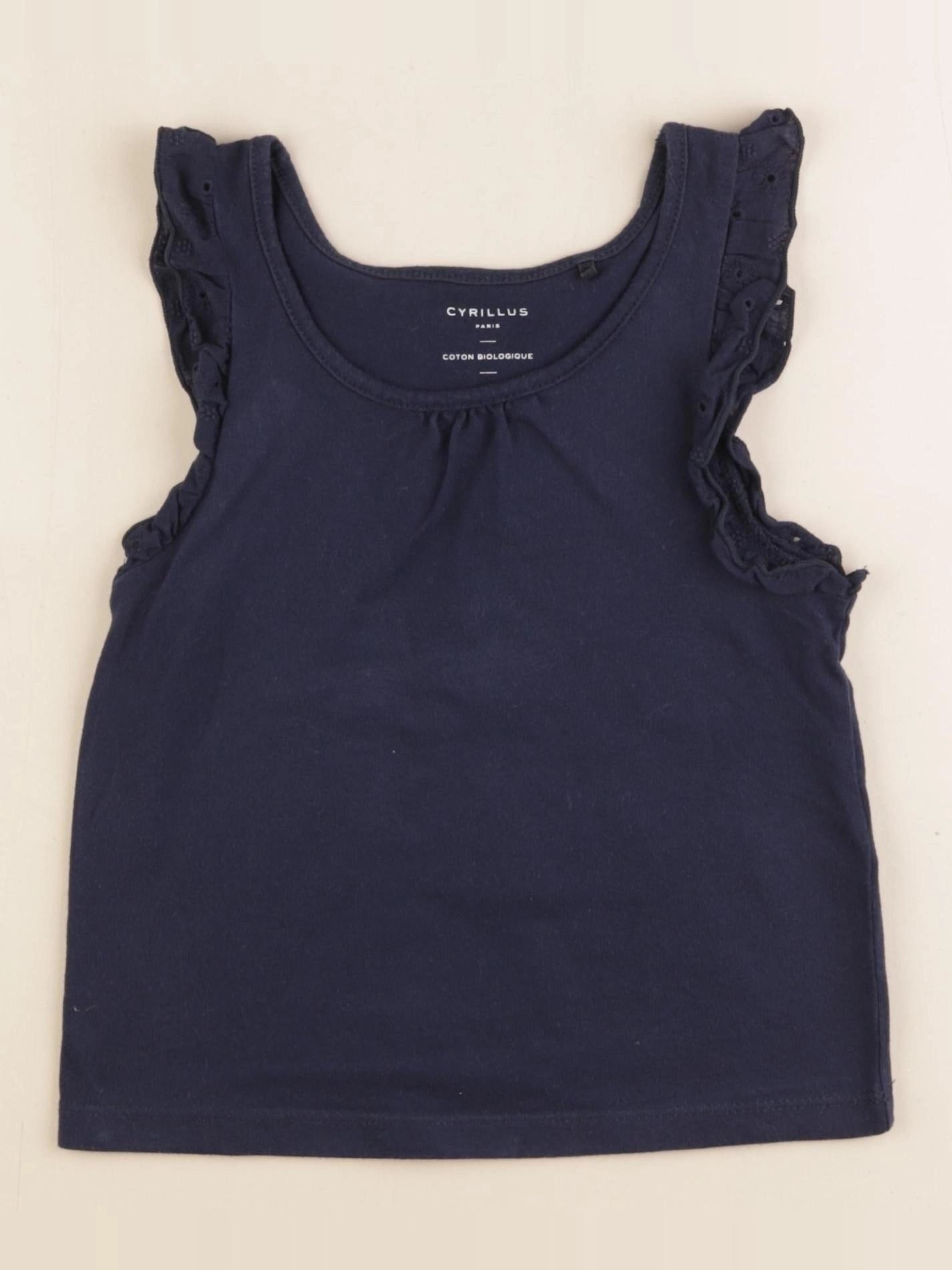 Cyrillus - tee-shirt bleu - 6 ans