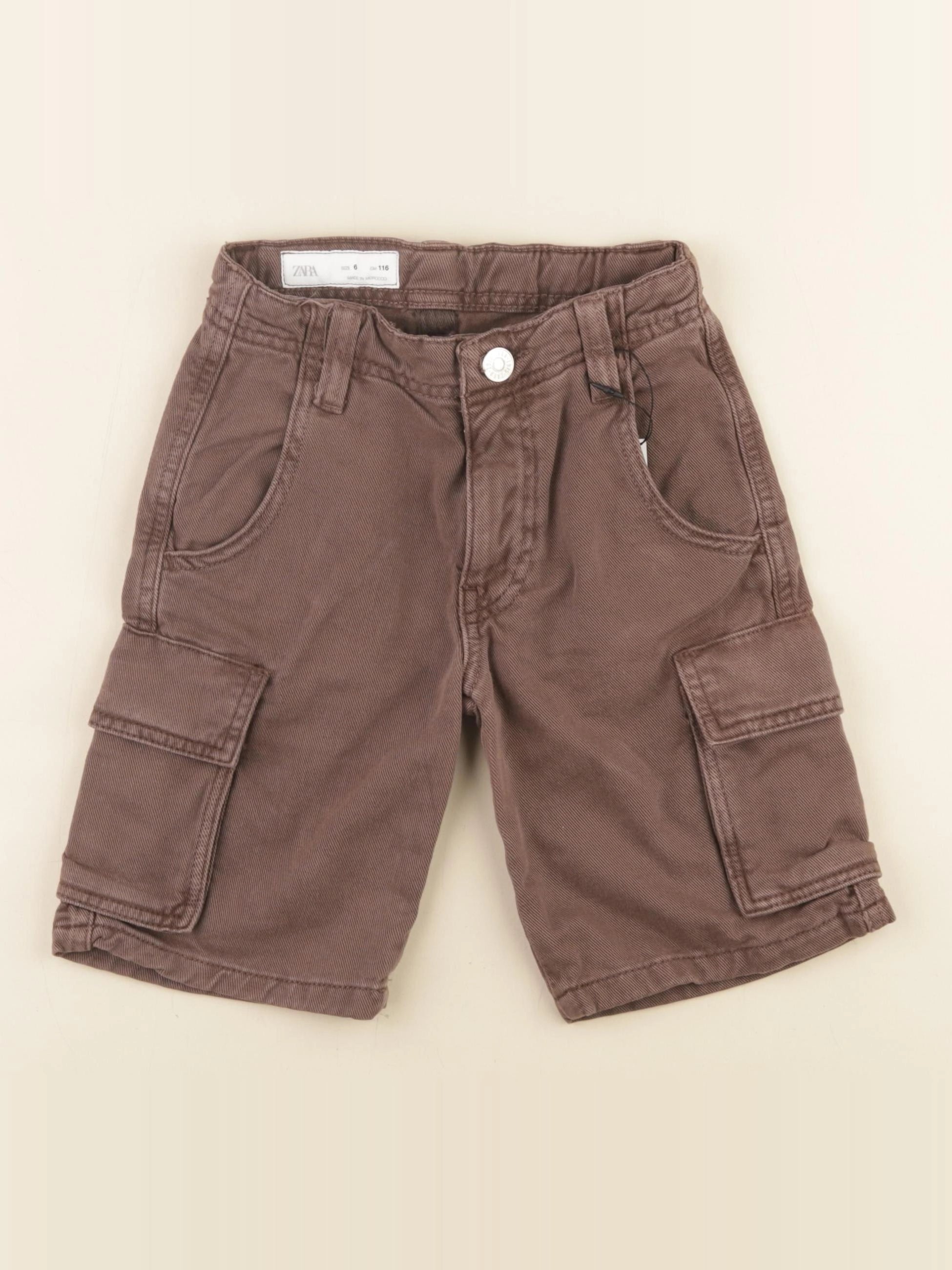 Zara - short marron - 6 ans