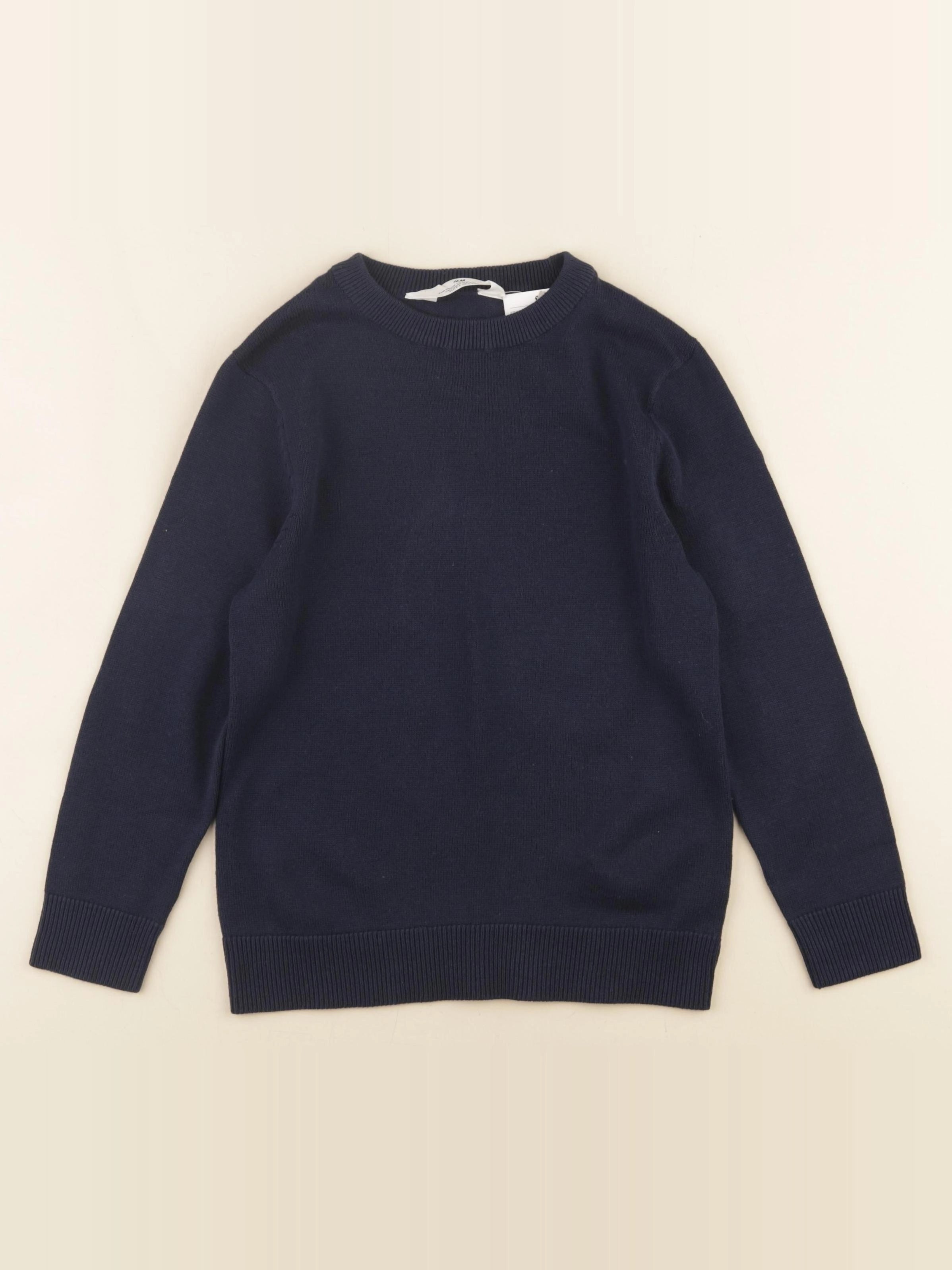 H&M - pull bleu - 4/6 ans