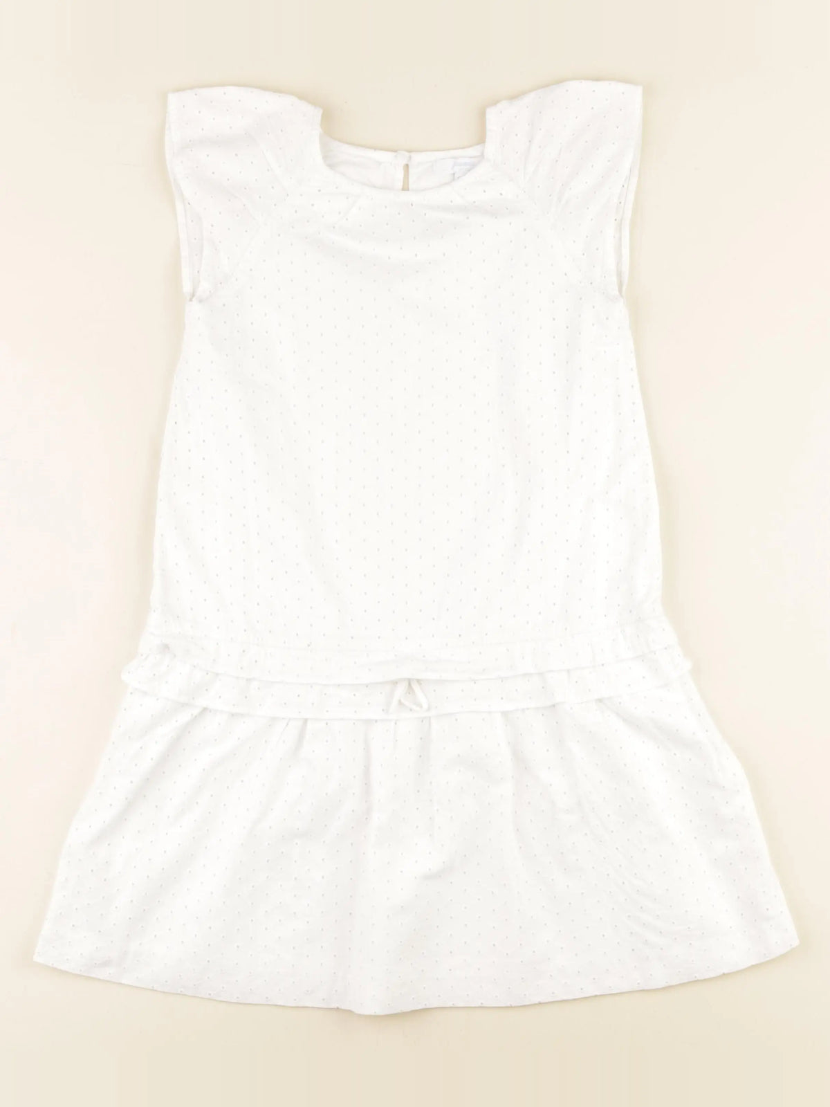Jacadi - robe blanc - 8 ans