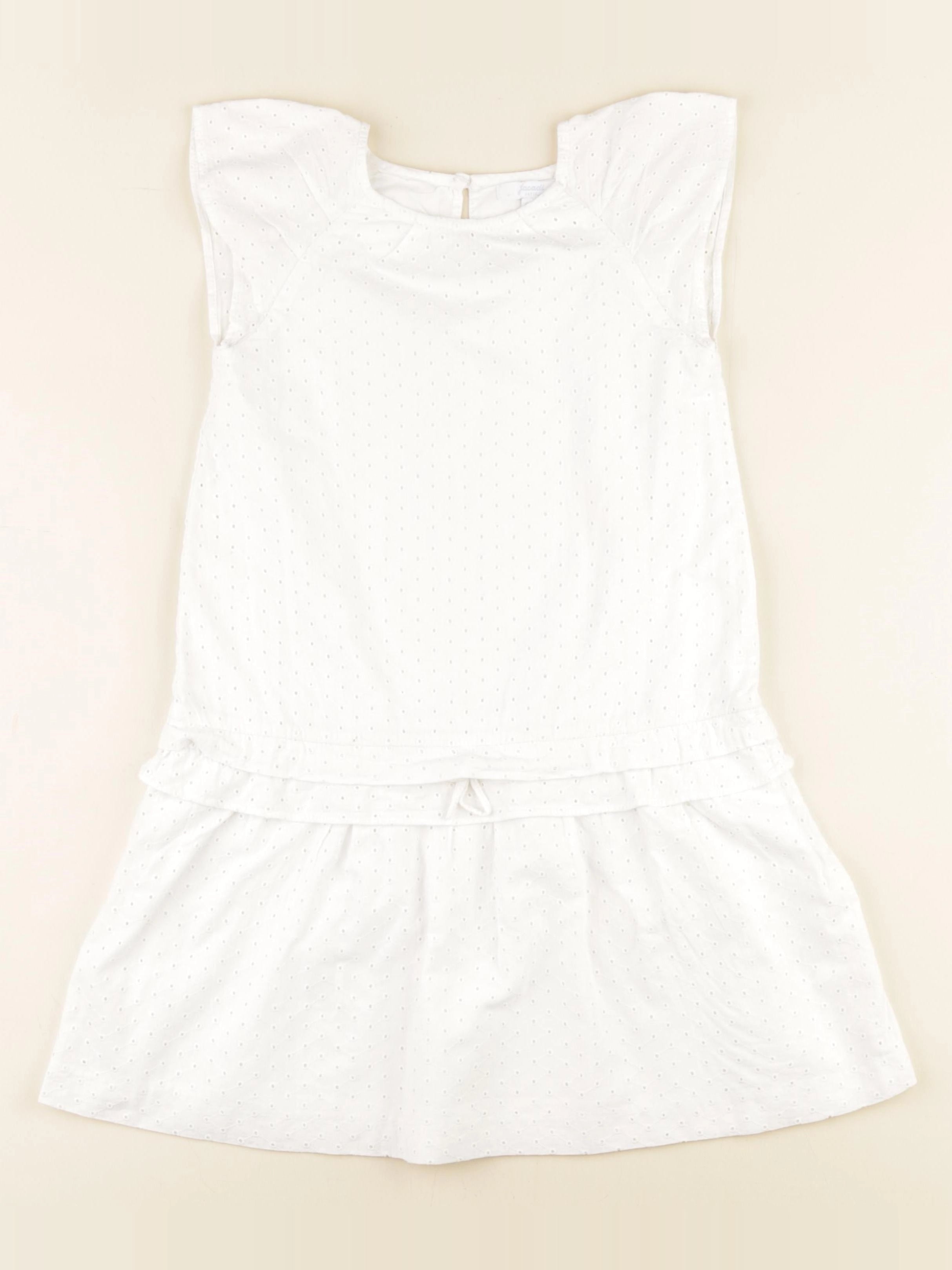 Jacadi - robe blanc - 8 ans