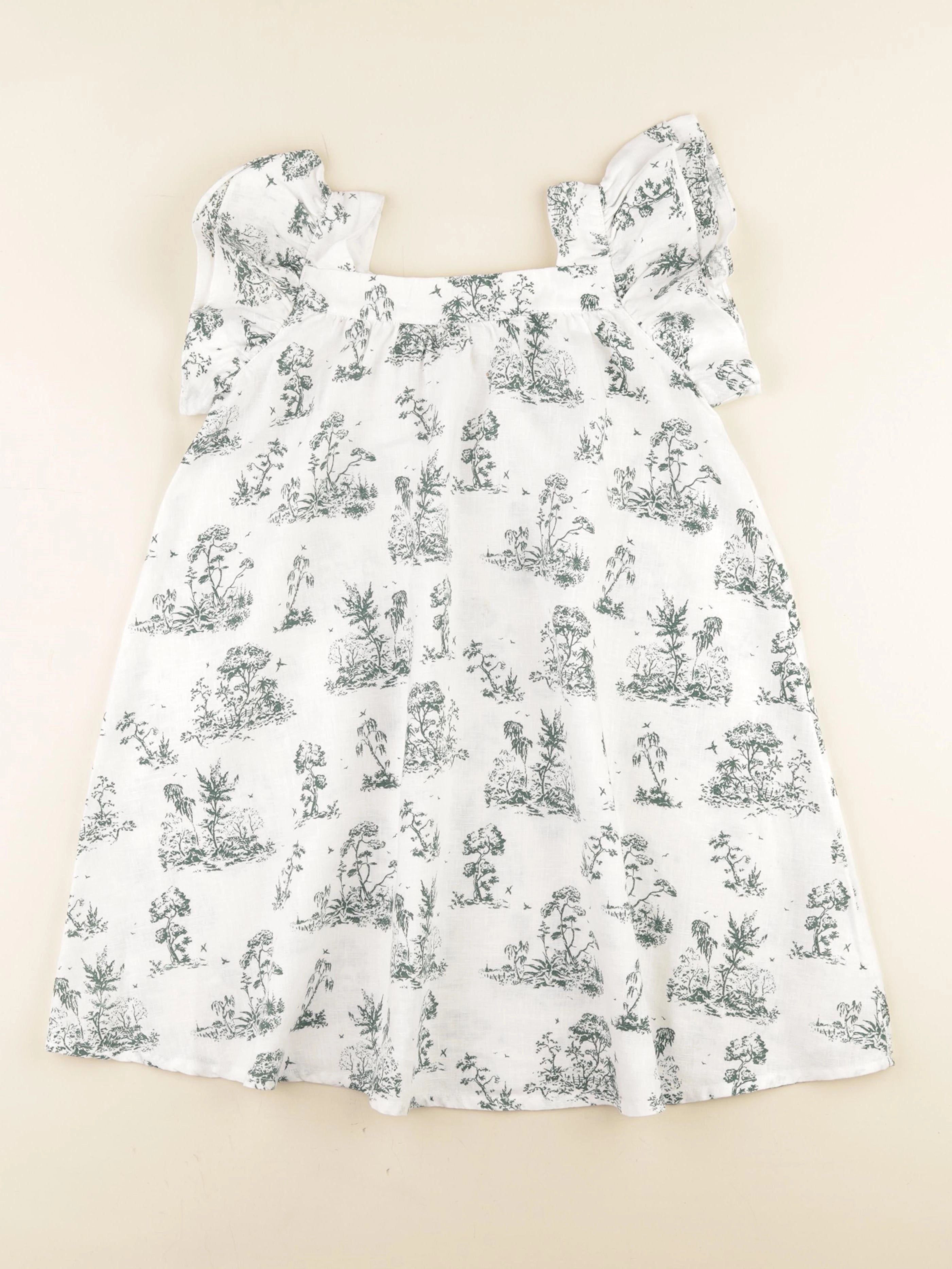 Cyrillus - robe blanc - 8 ans