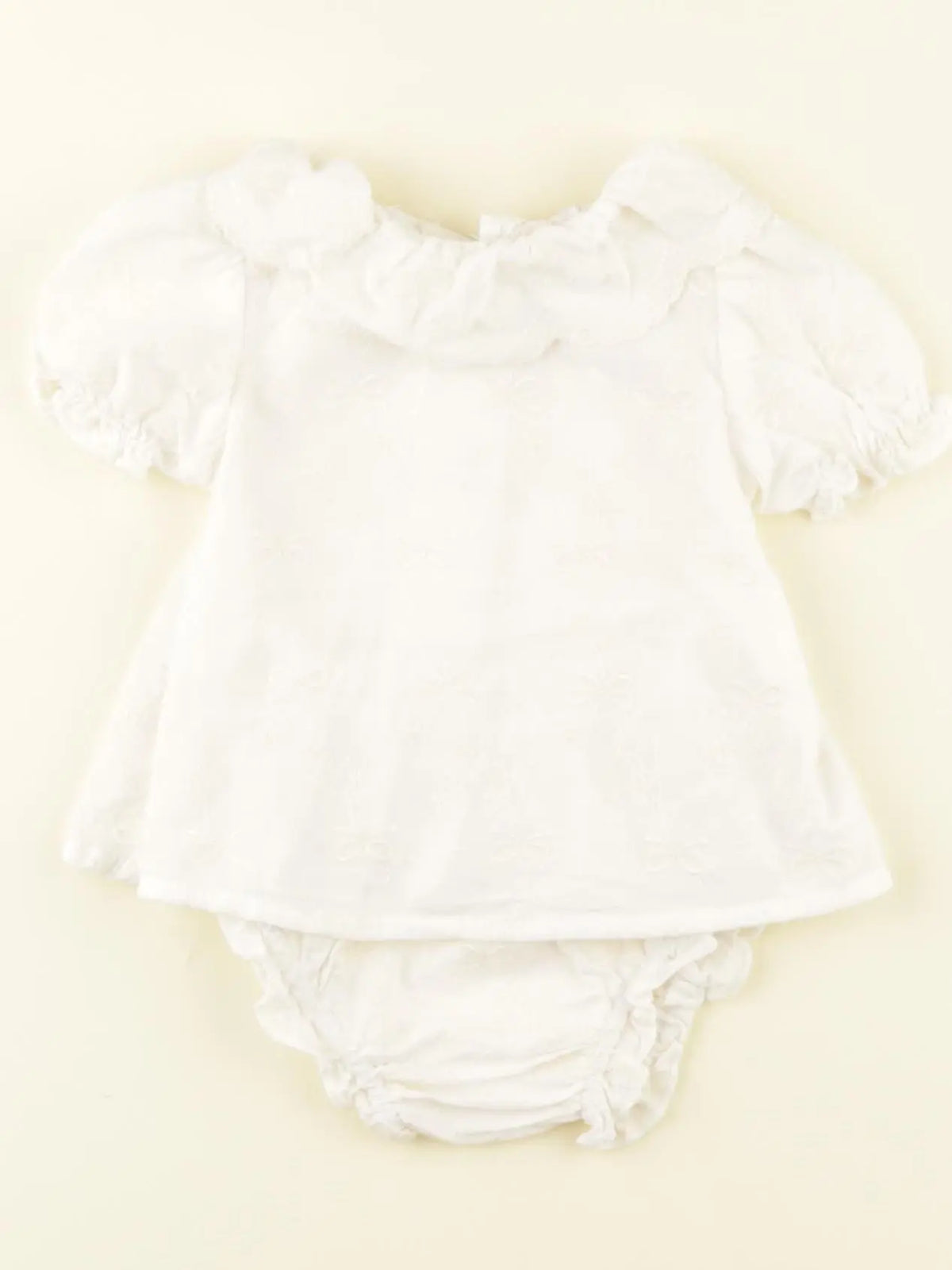 Zara - body robe blanc - 1/3 mois